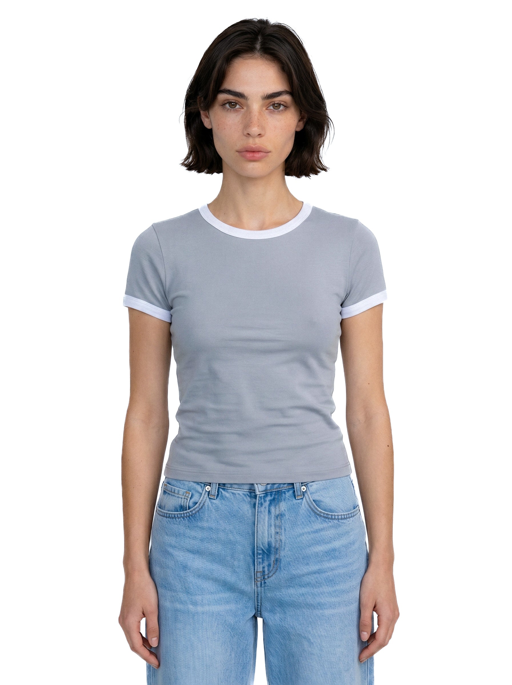 Contrast Baby Tee