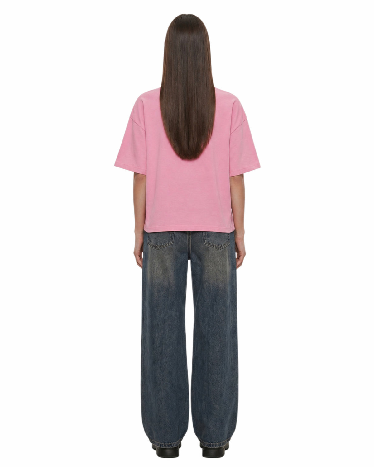 Initials Boxy Fit T-shirt - Women