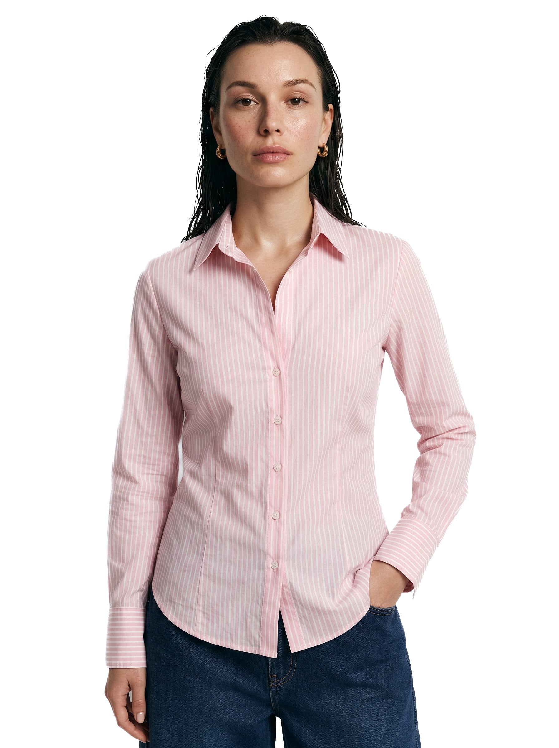 Striped Fitted Shirt