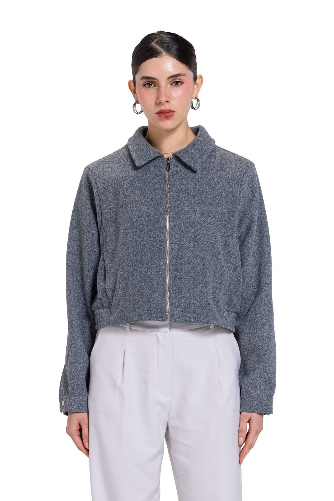 Wool Bomber Jacket