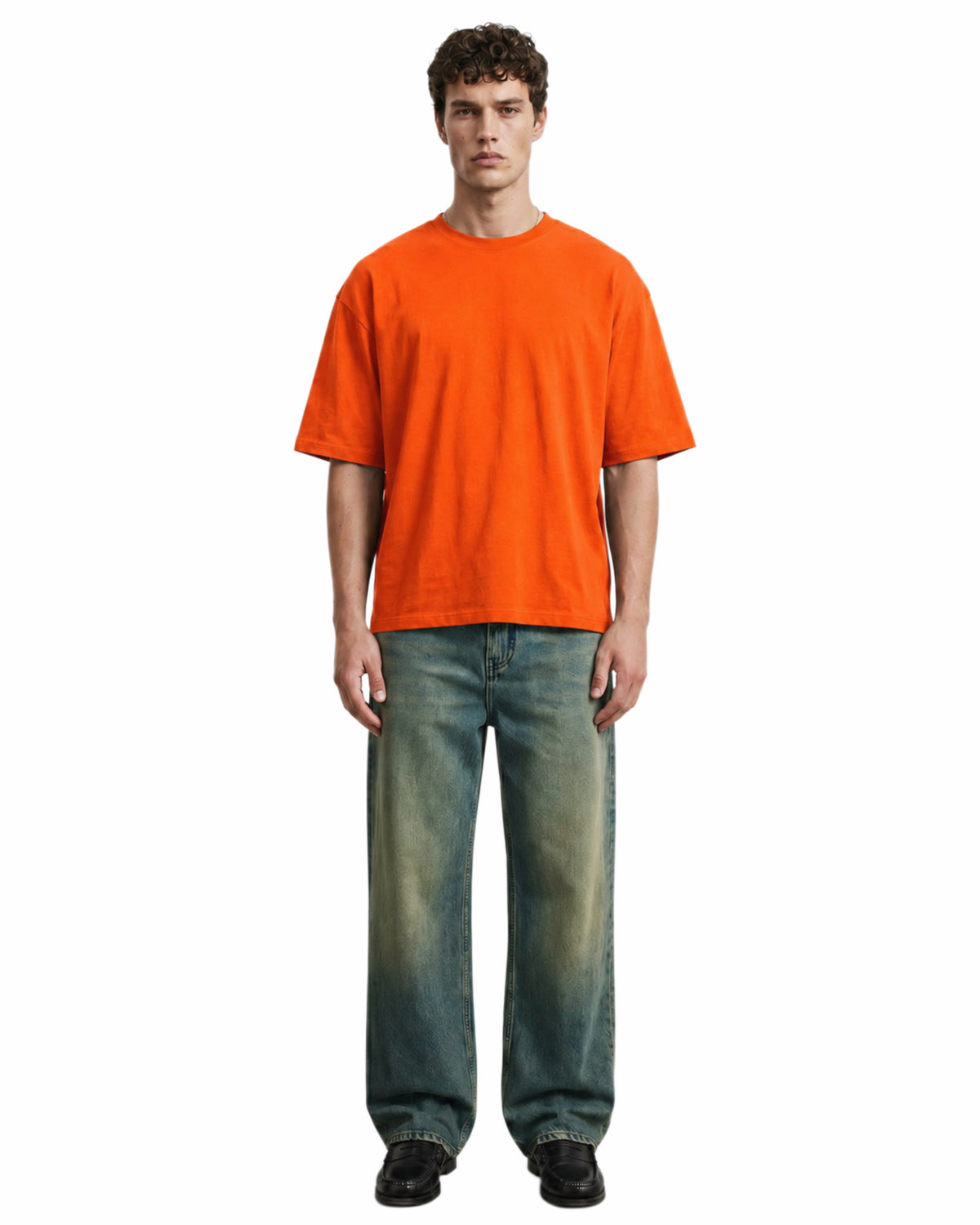 Initials Boxy Fit T-shirt - Unisex