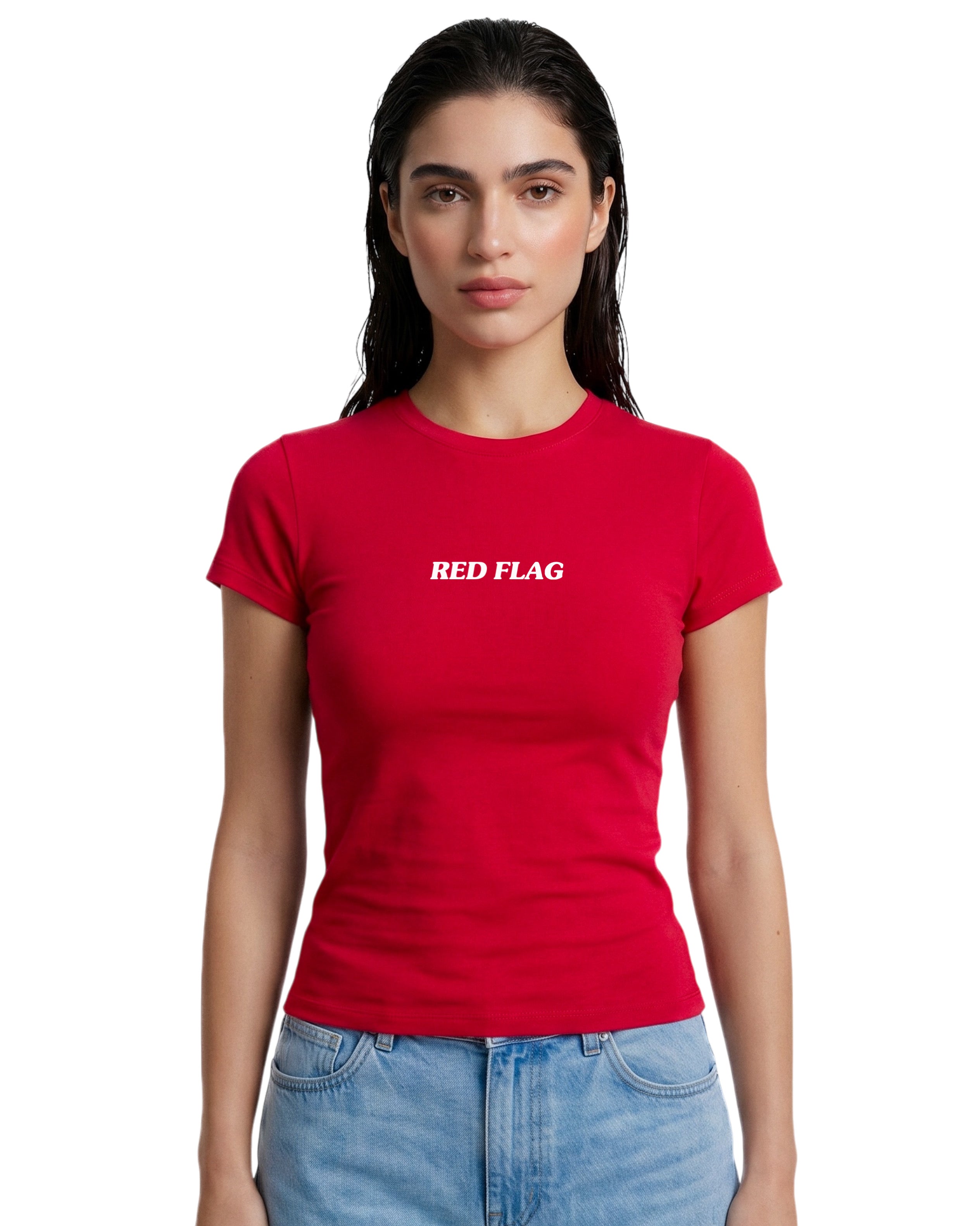 Red Flag Baby-Tee