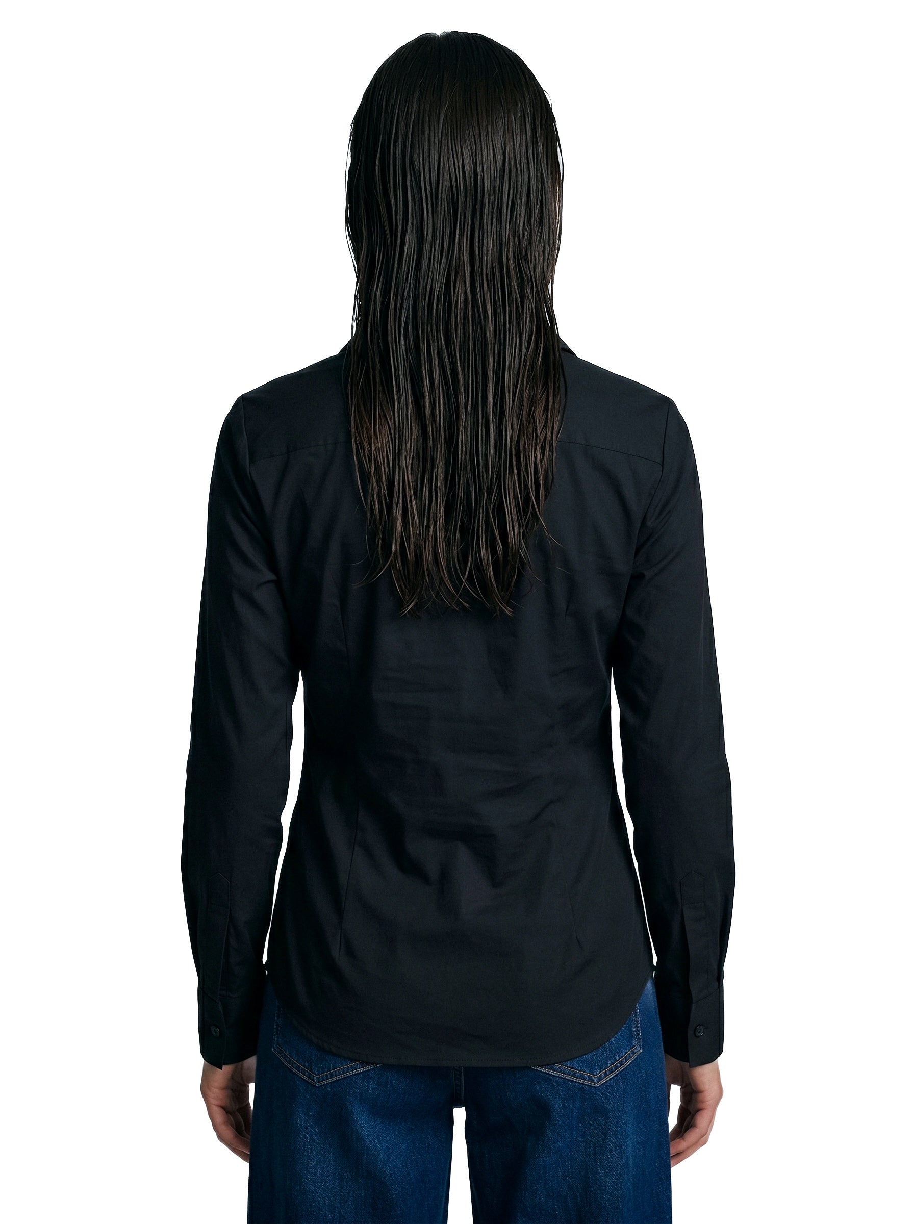 Fitted Black Shirt