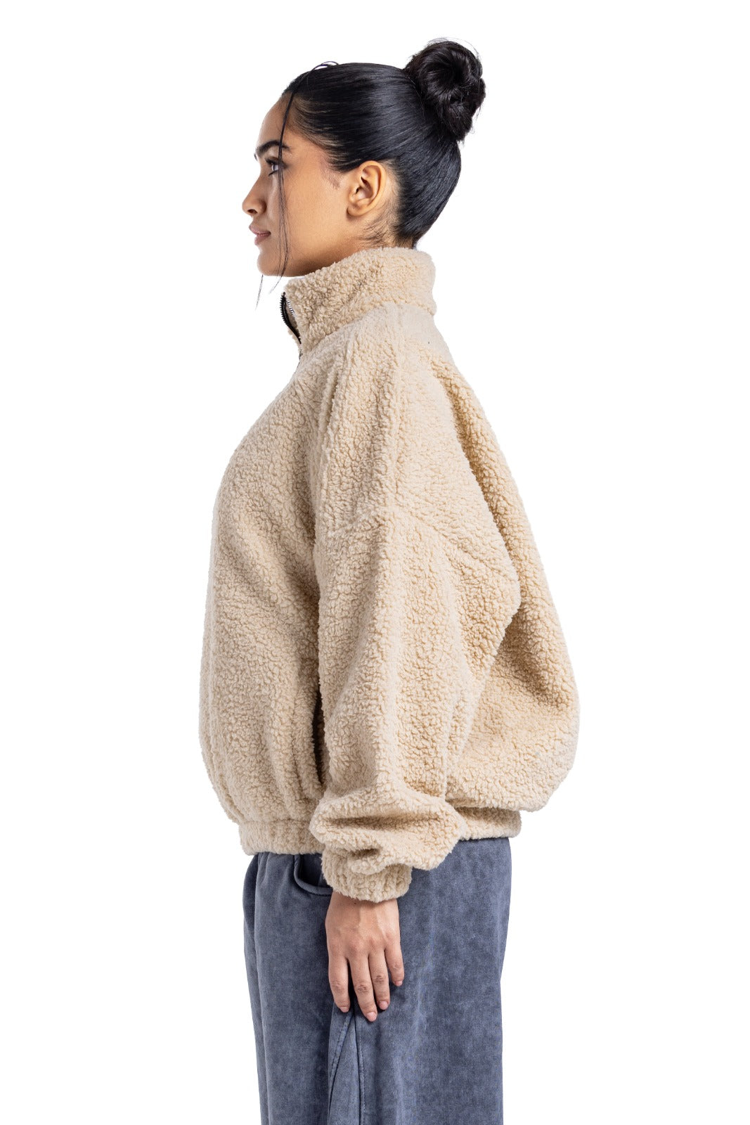 Initials Fur Quarter-Zip Sweatshirt