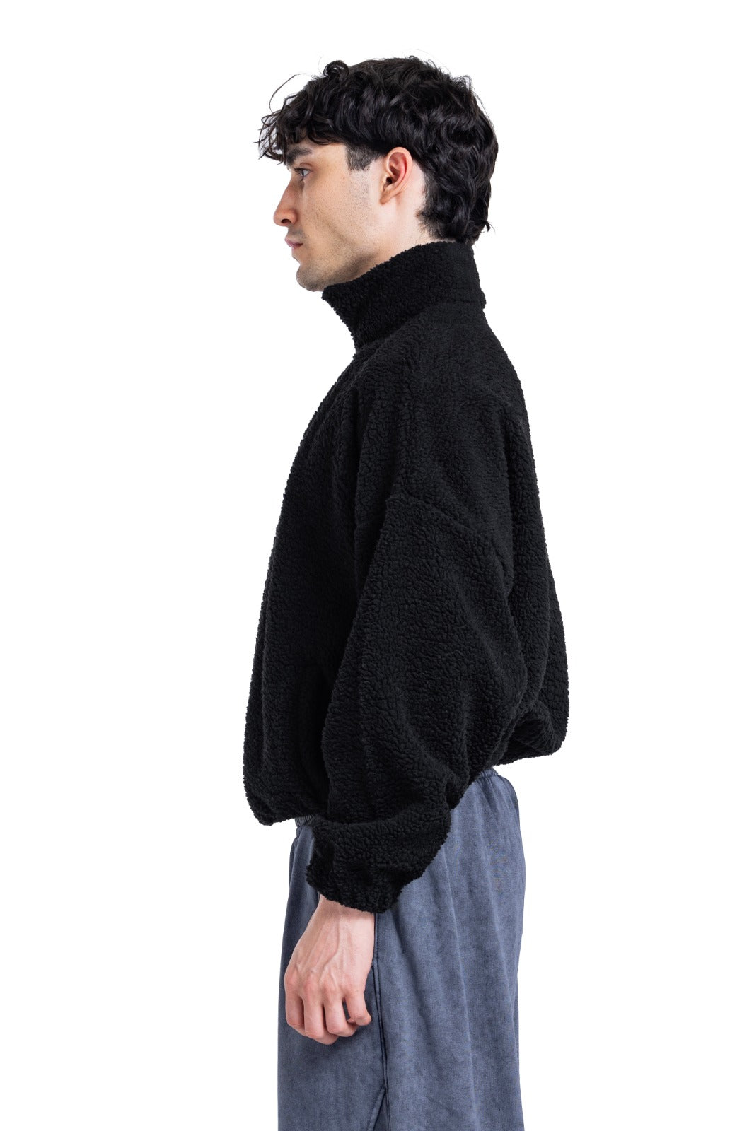 Initials Fur Quarter-Zip Sweatshirt