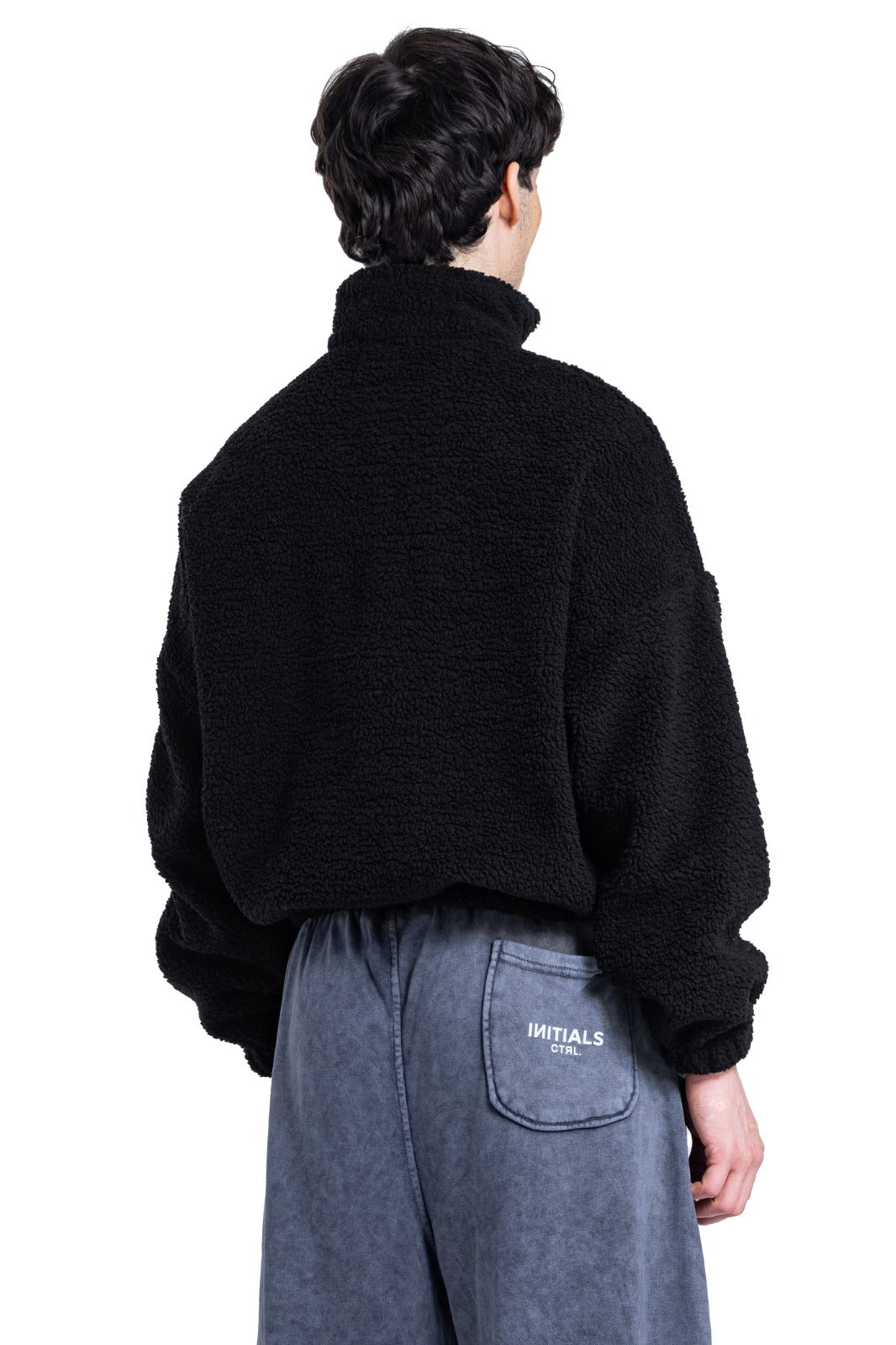 Initials Fur Quarter-Zip Sweatshirt