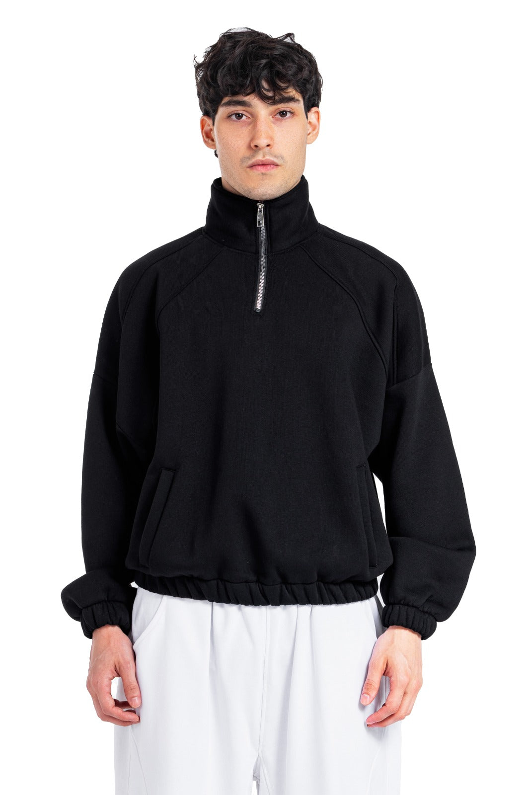 Initials Quarter-Zip Sweatshirt