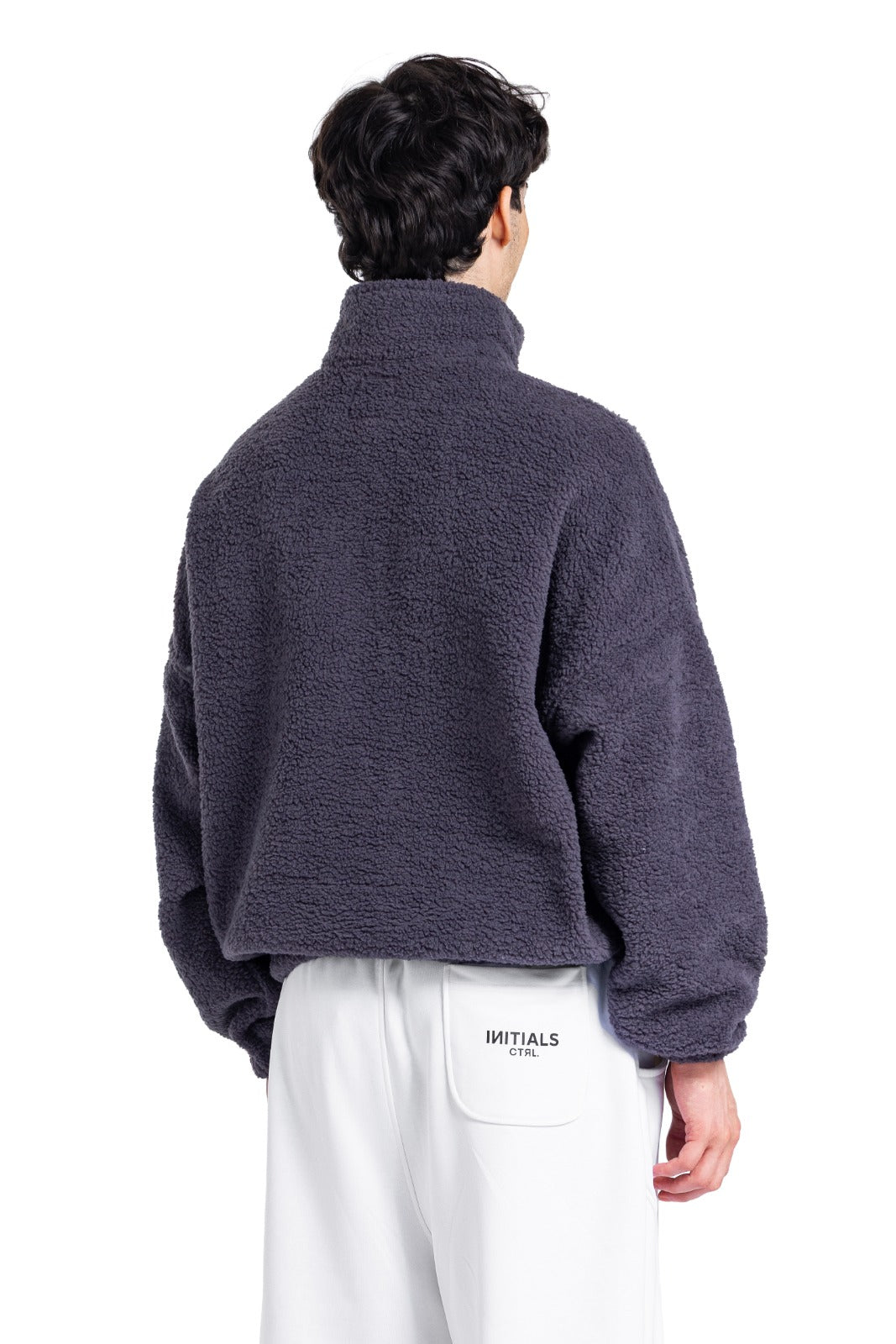 Initials Fur Quarter-Zip Sweatshirt