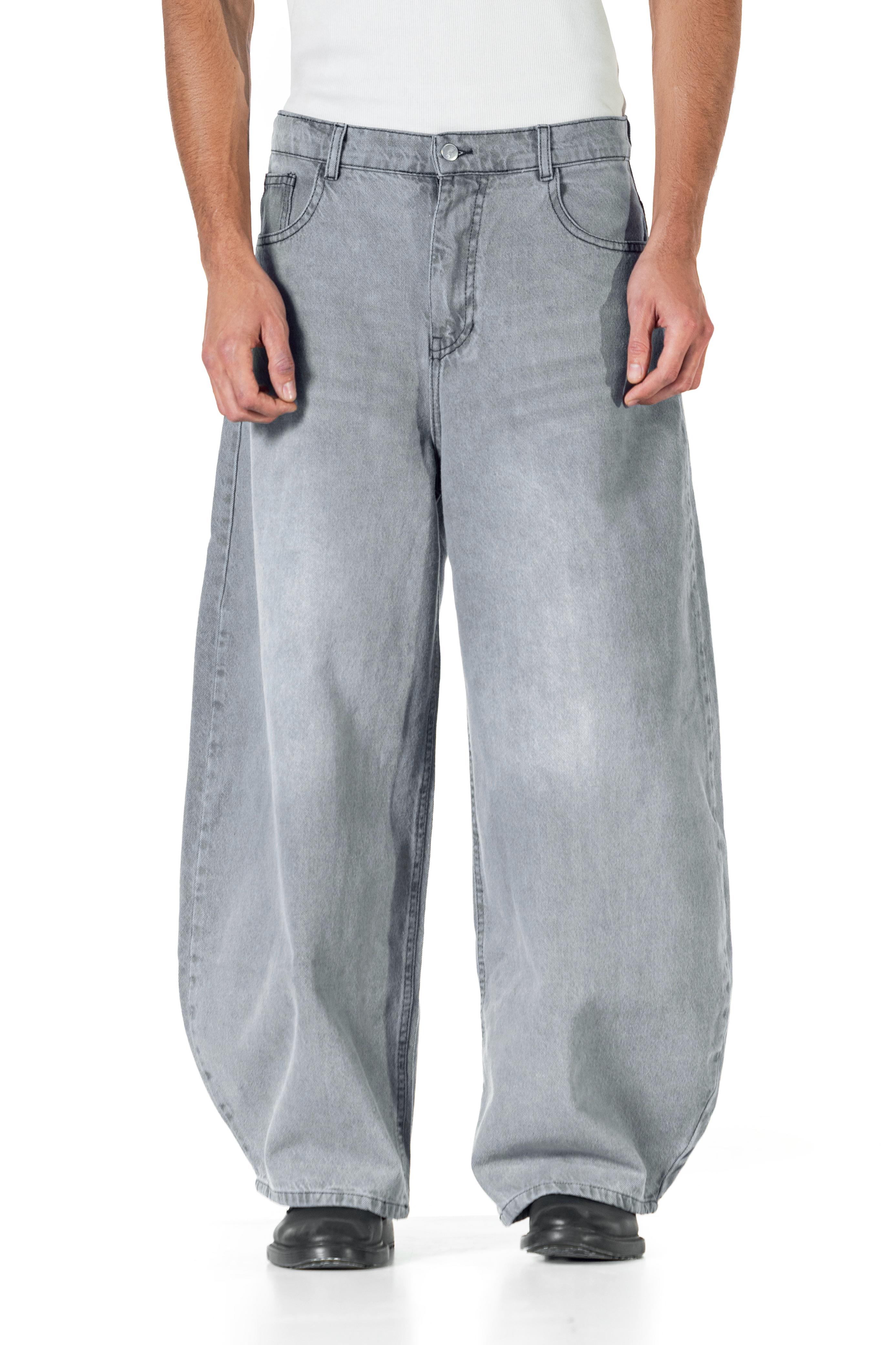 Baggy Fit - Grey Washed Denim