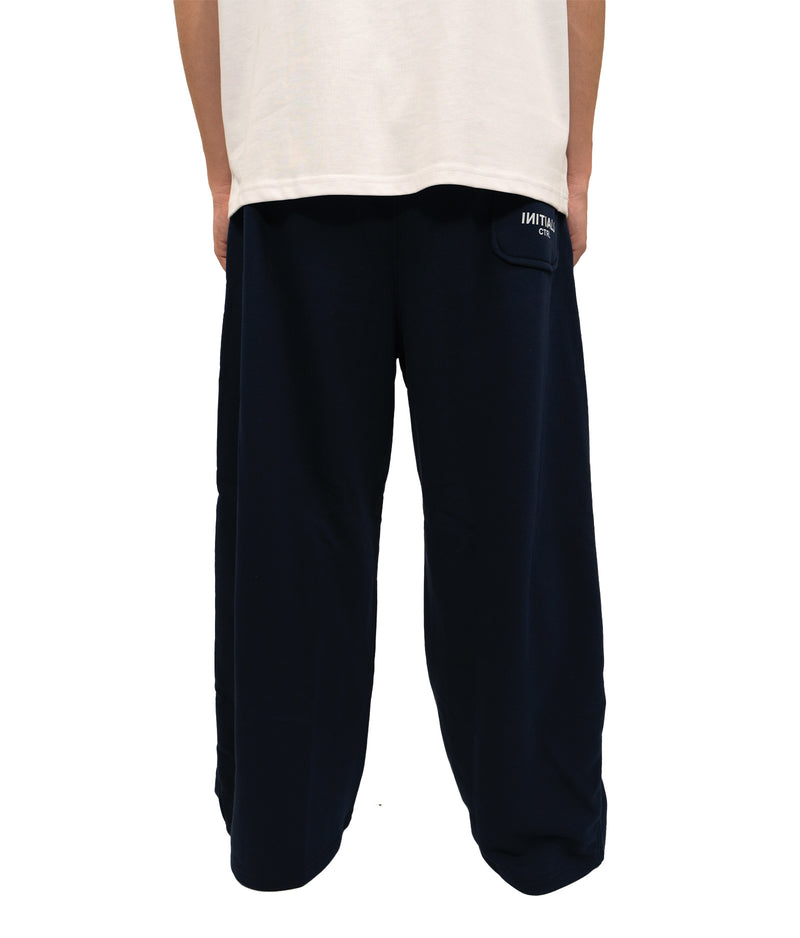 Initials wide leg sweatpants