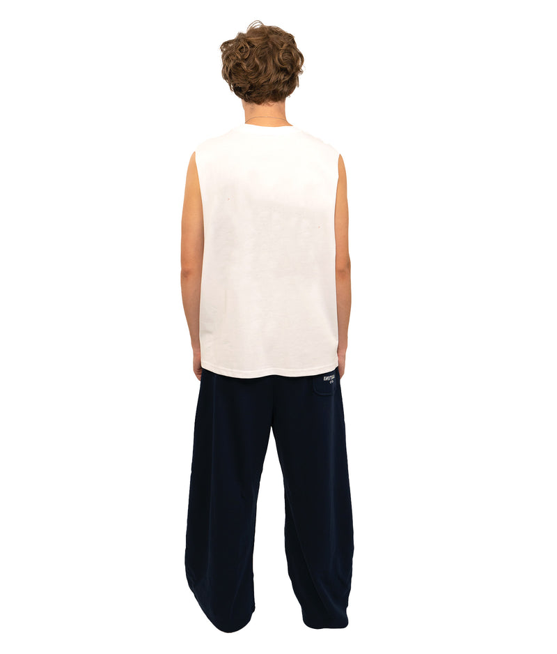 Initials wide leg sweatpants