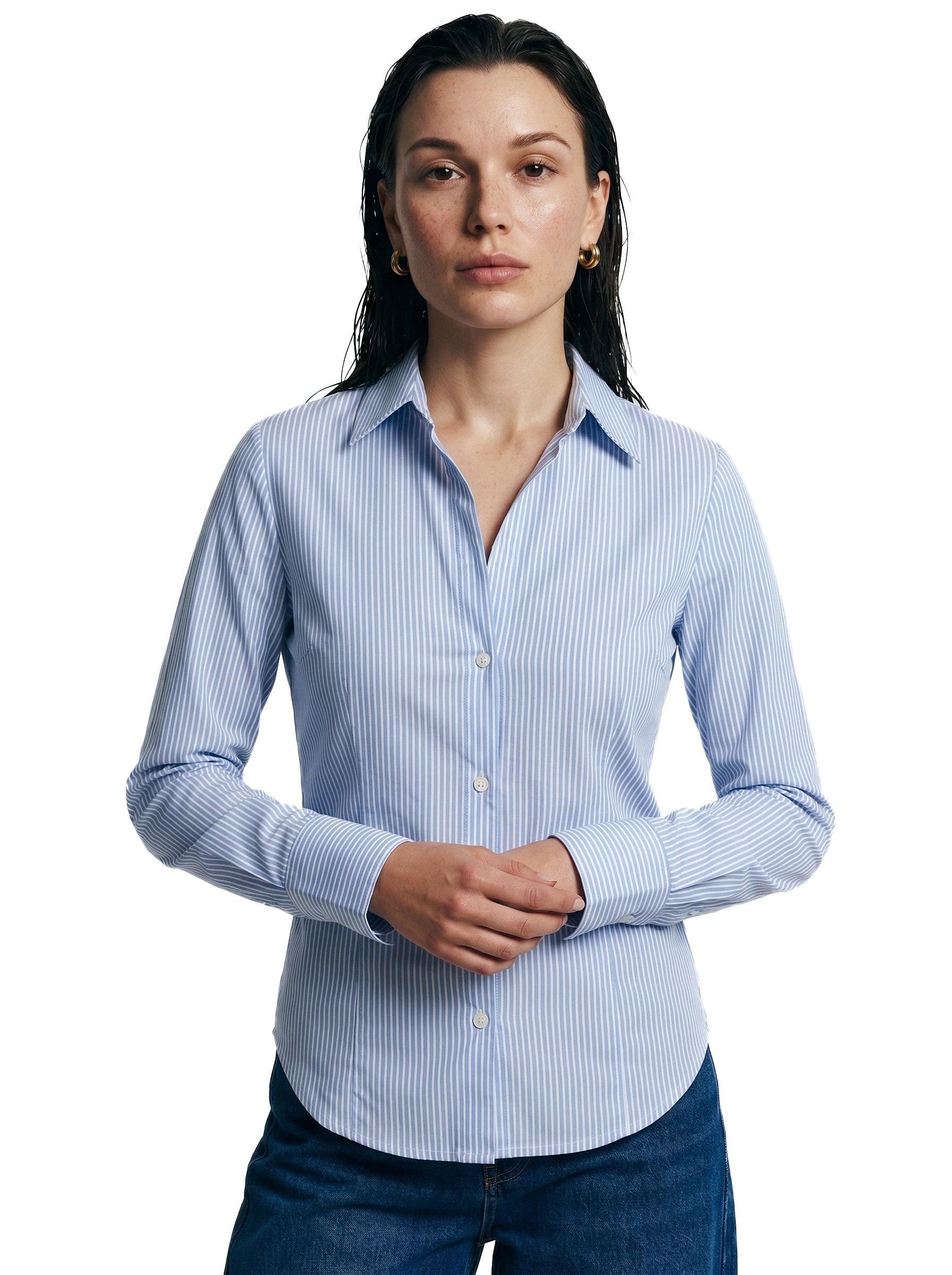 Striped Fitted Shirt