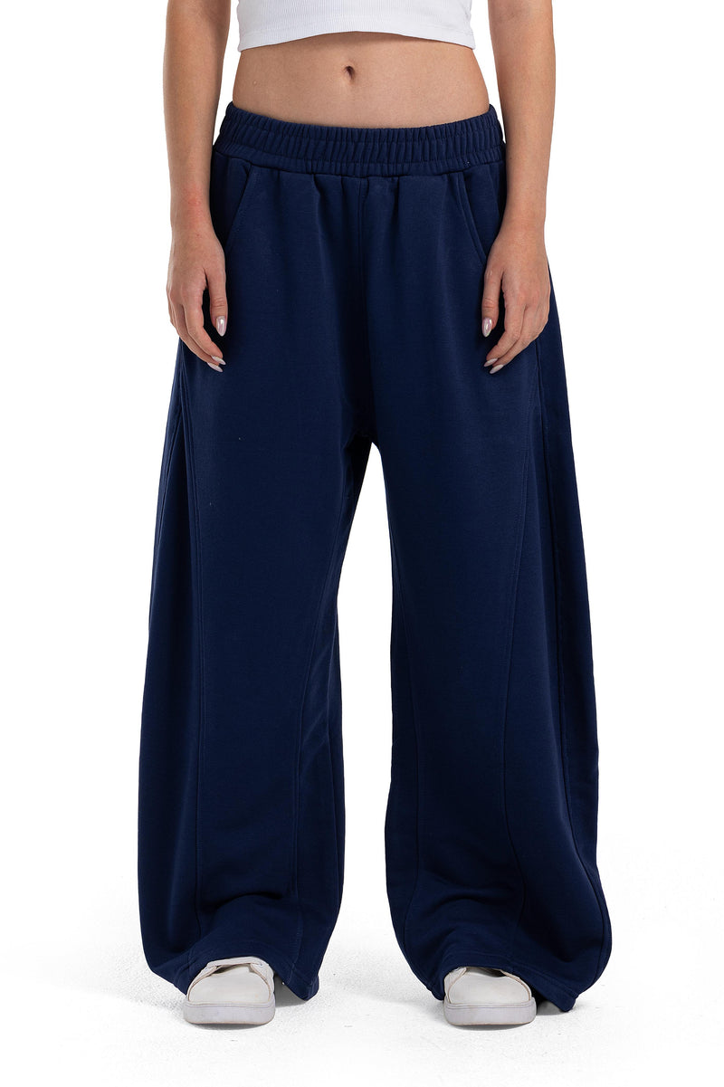 Initials wide leg sweatpants
