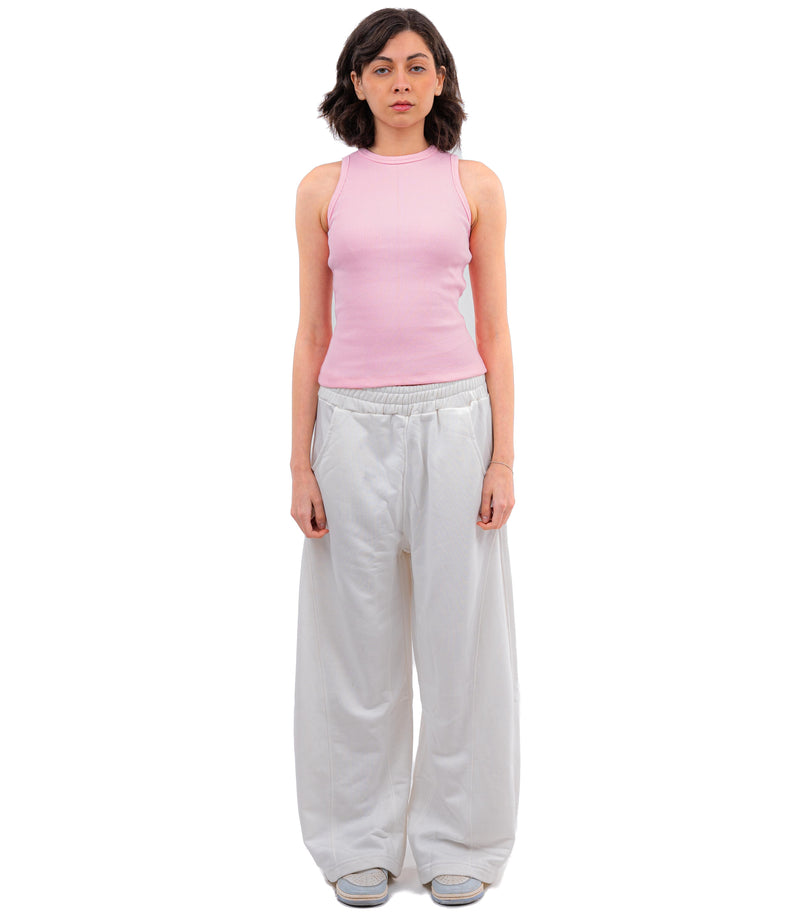 Initials Round-neck Ribbed Tank Top