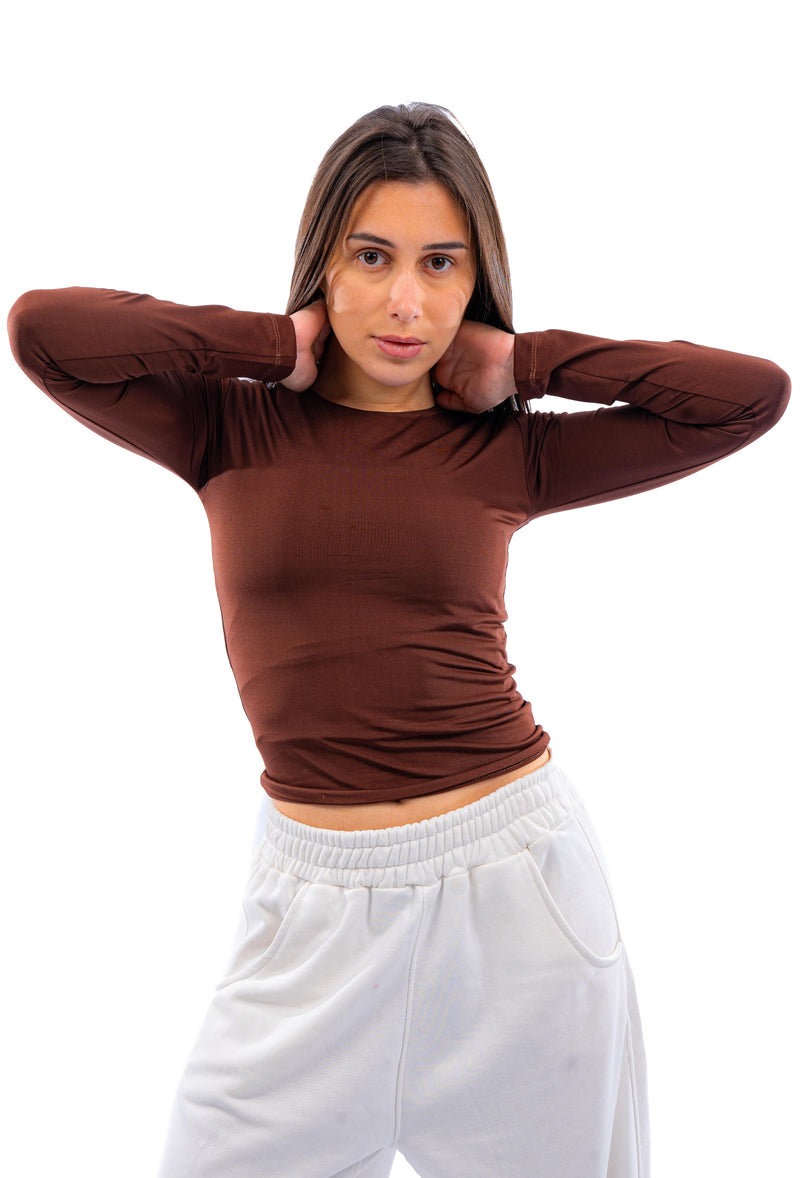 Initials Long Sleeves Top