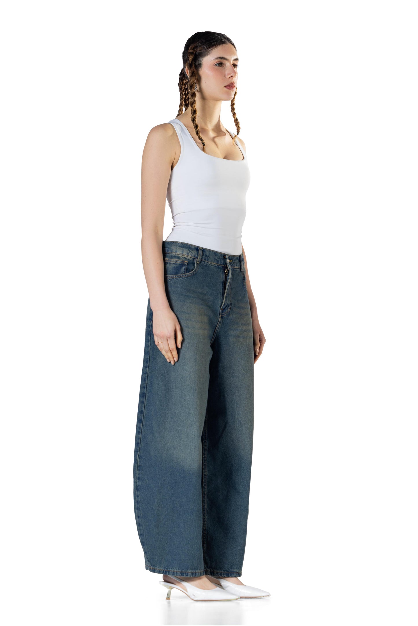 Baggy Fit - Vintage Blue Denim