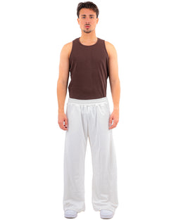 Initials wide leg sweatpants