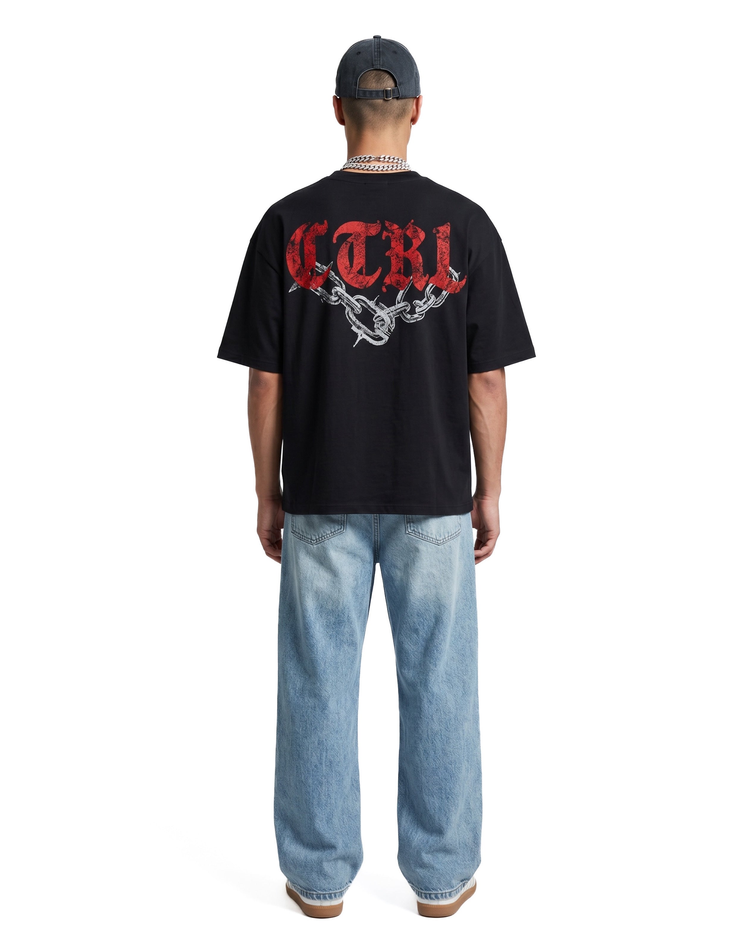 CTRL Chain Boxy Fit T-shirt - Unisex
