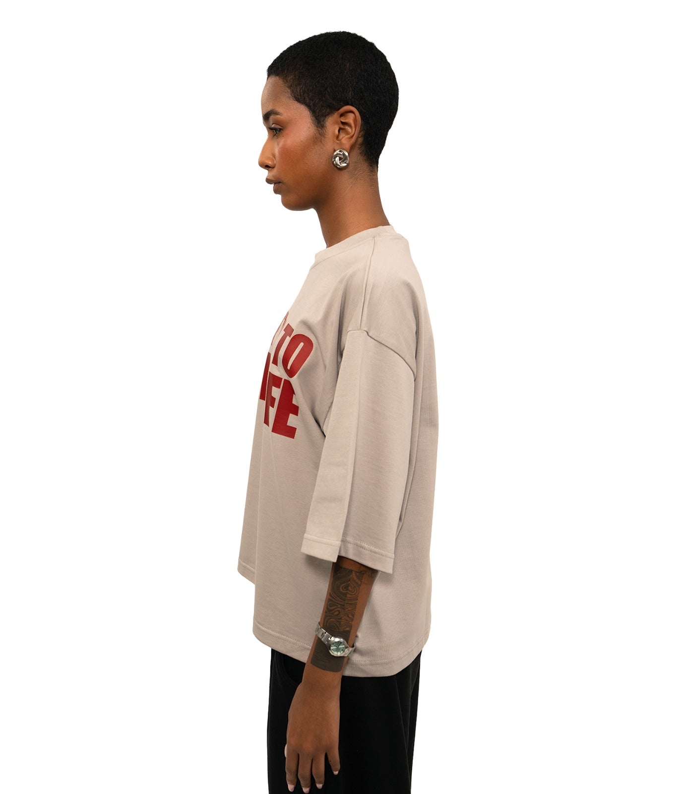 Crafted To Rule Life Boxy T-shirt