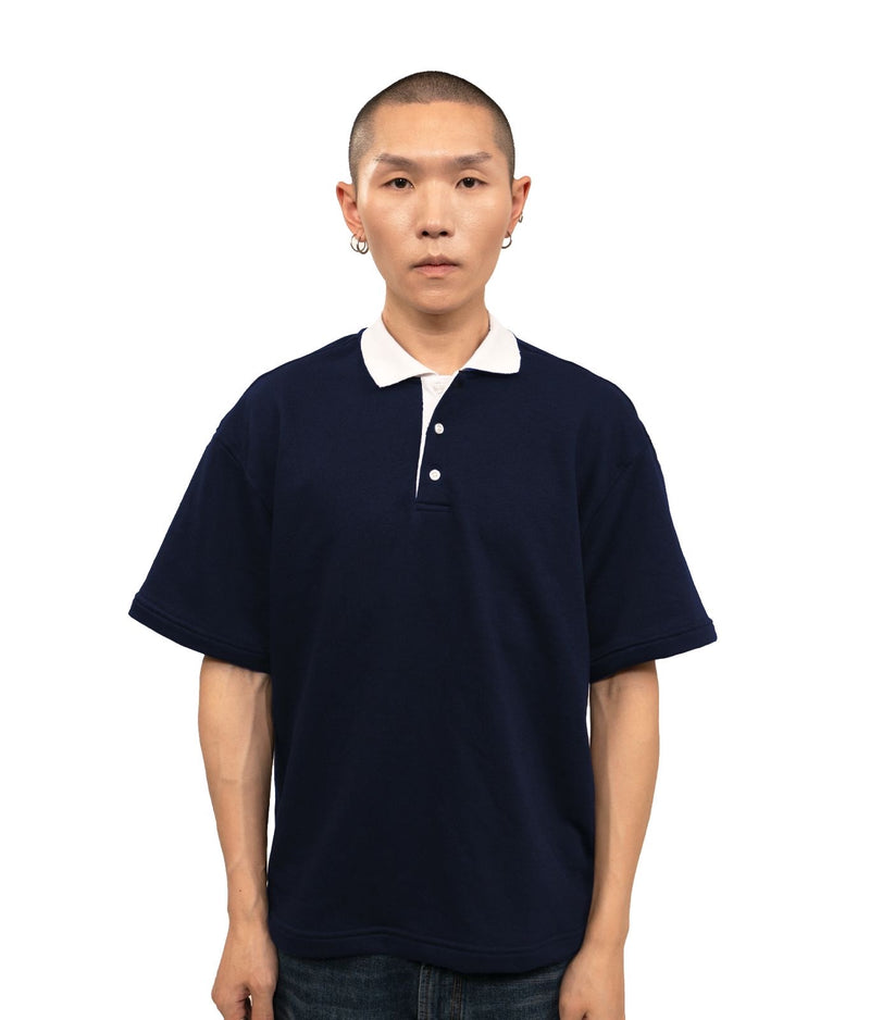 Dual-Tone Polo T-shirt