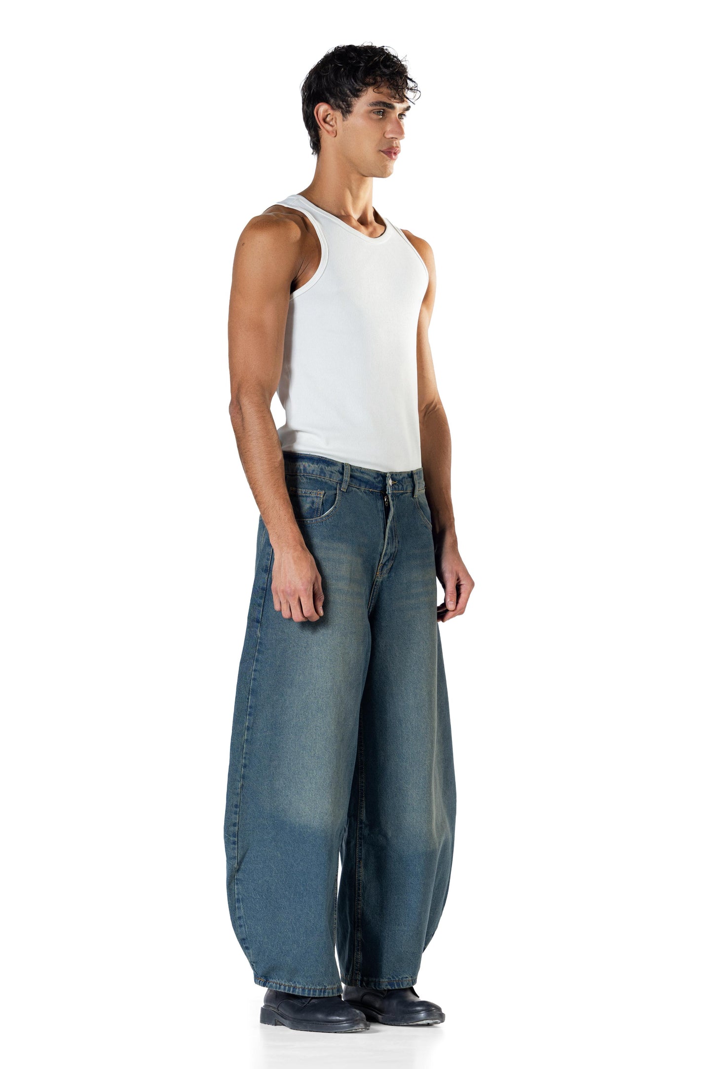 Baggy Fit - Vintage Blue Denim