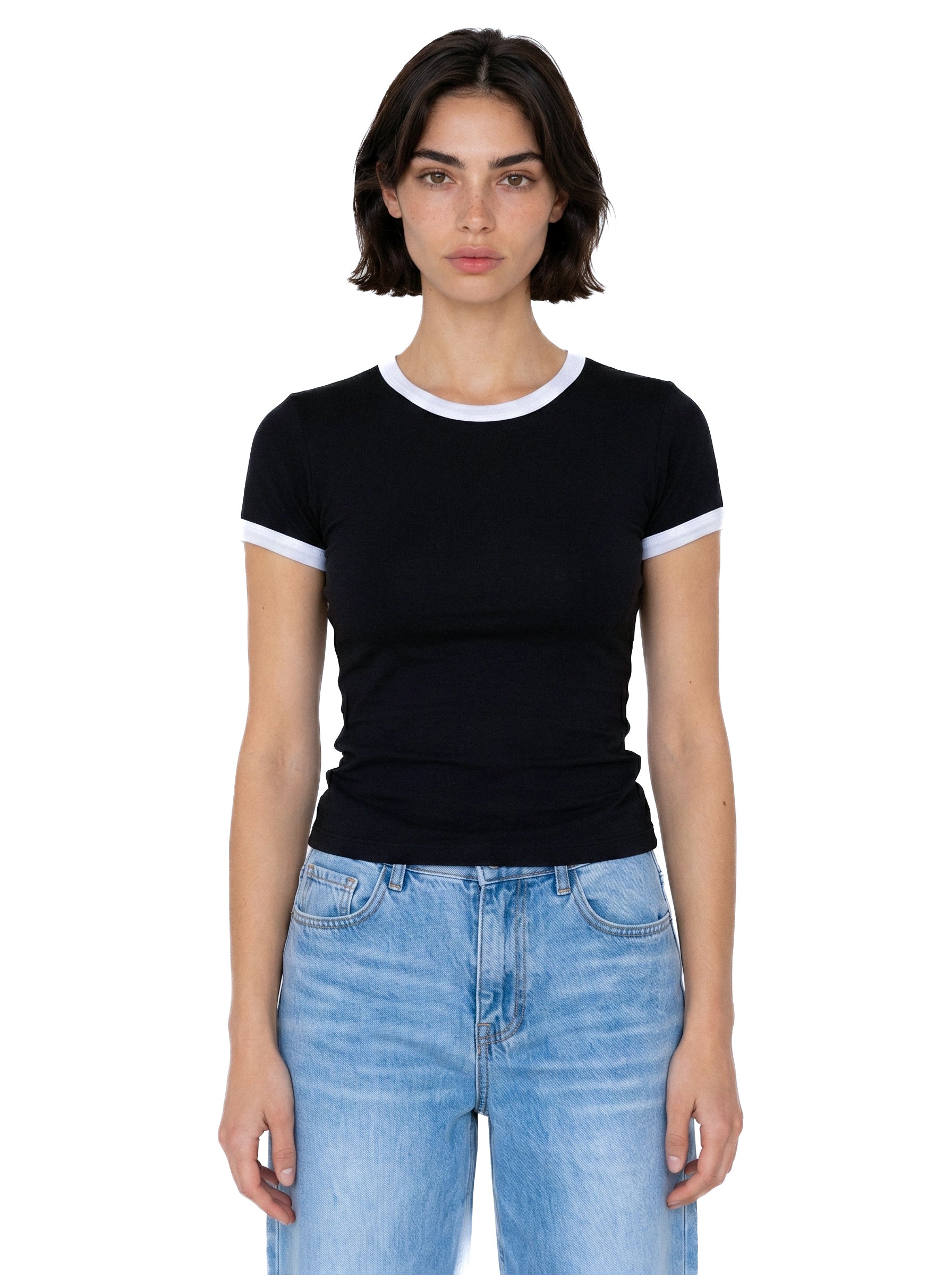 Contrast Baby Tee