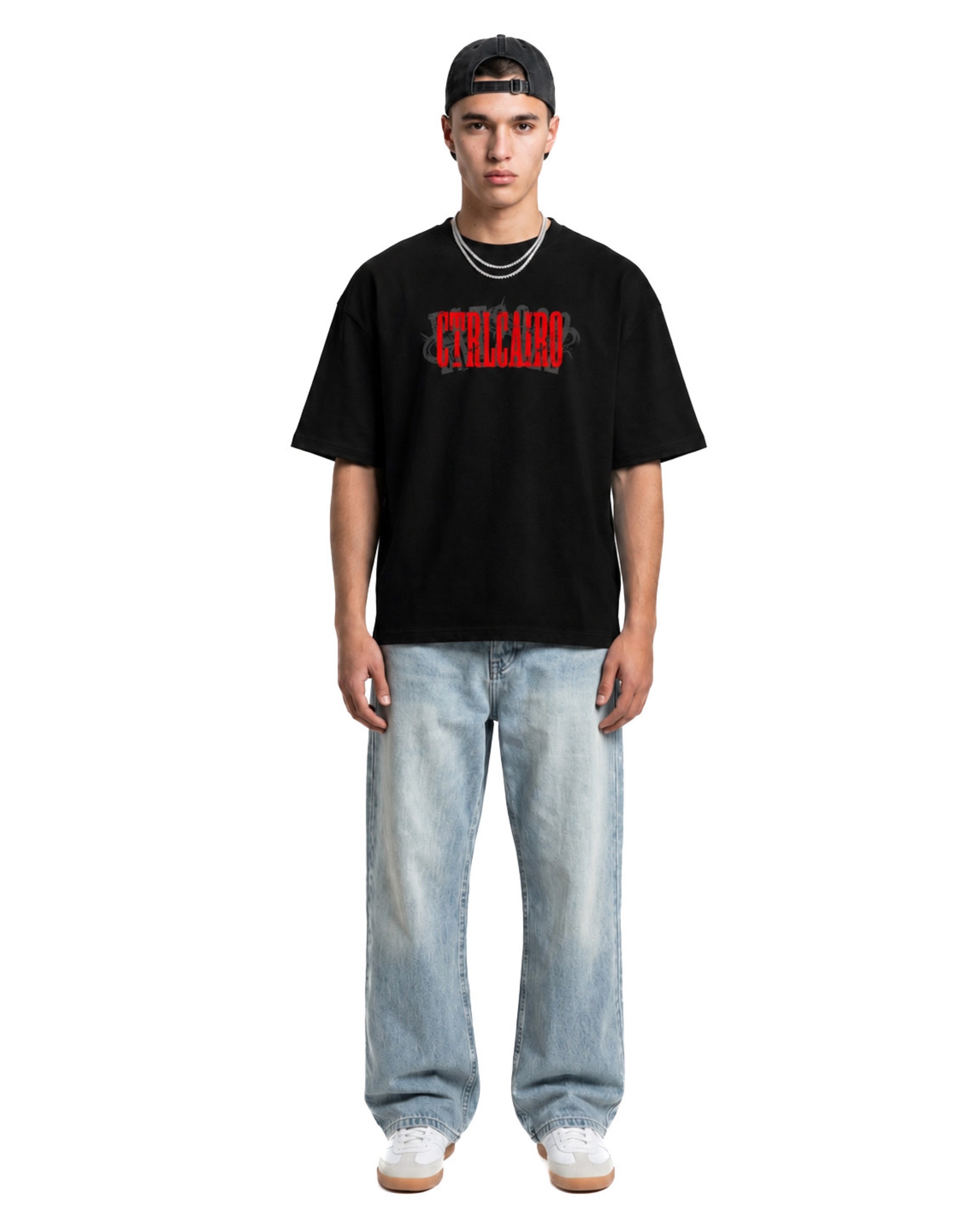 CTRL Chain Boxy Fit T-shirt - Unisex
