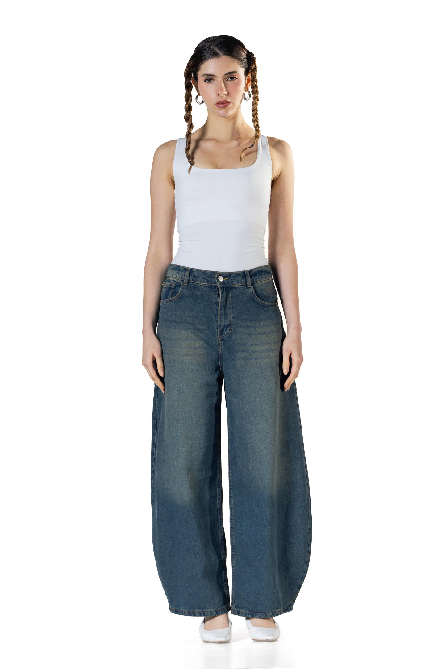 Baggy Fit - Vintage Blue Denim