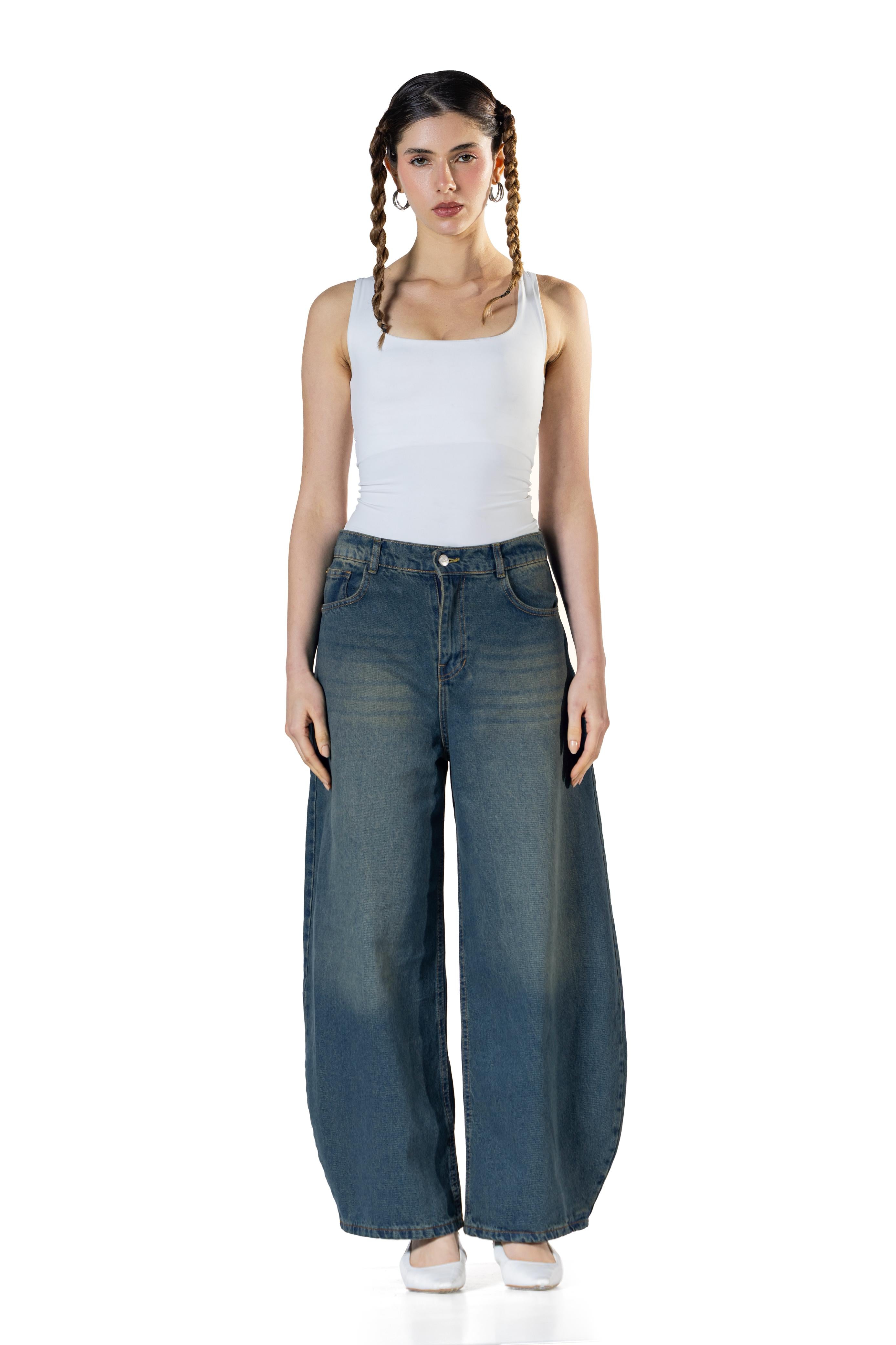 Baggy Fit - Vintage Blue Denim