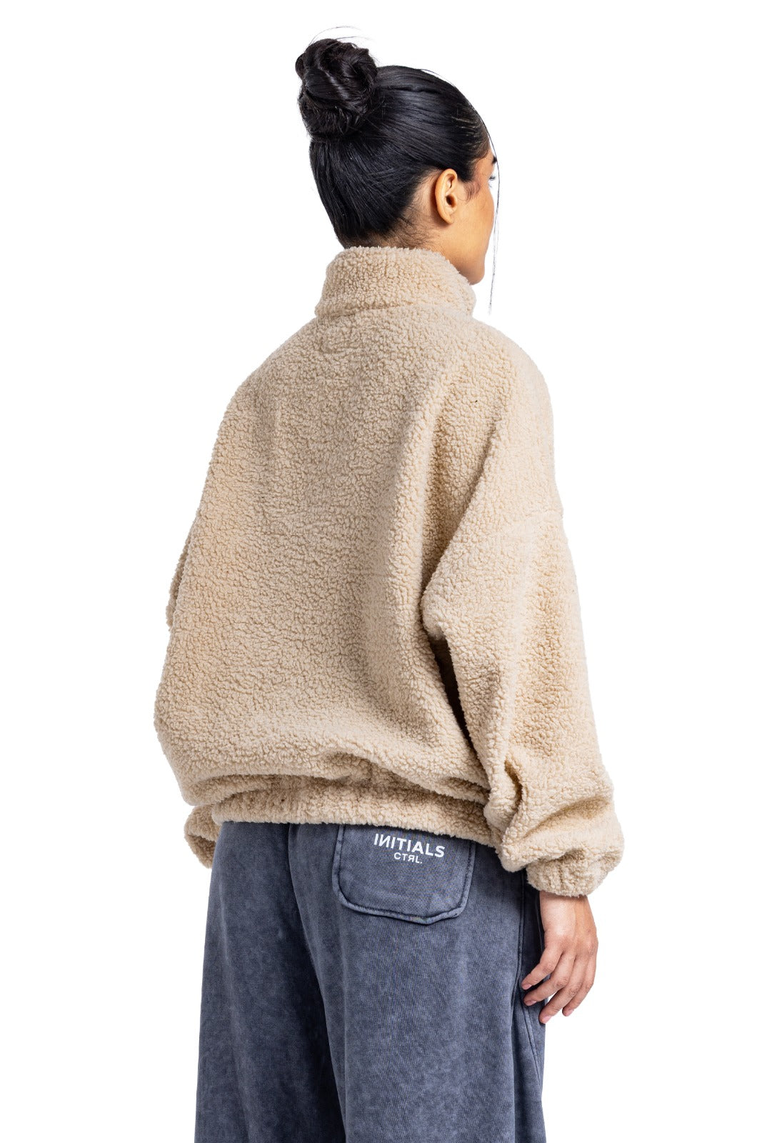 Initials Fur Quarter-Zip Sweatshirt