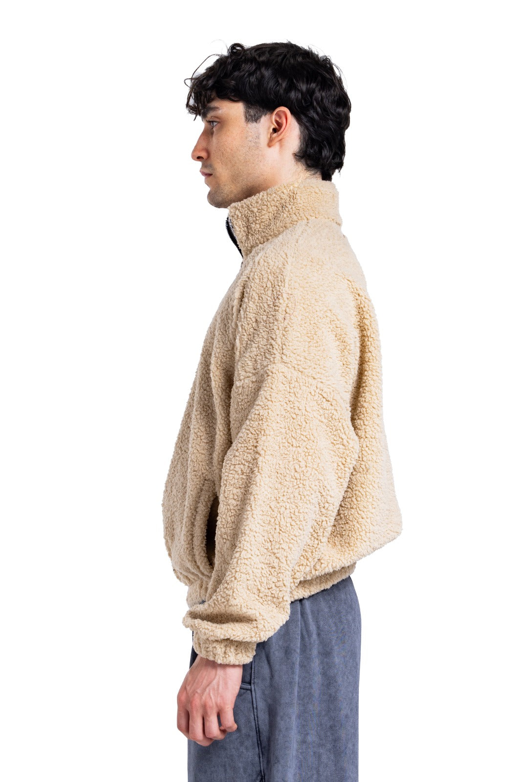 Initials Fur Quarter-Zip Sweatshirt