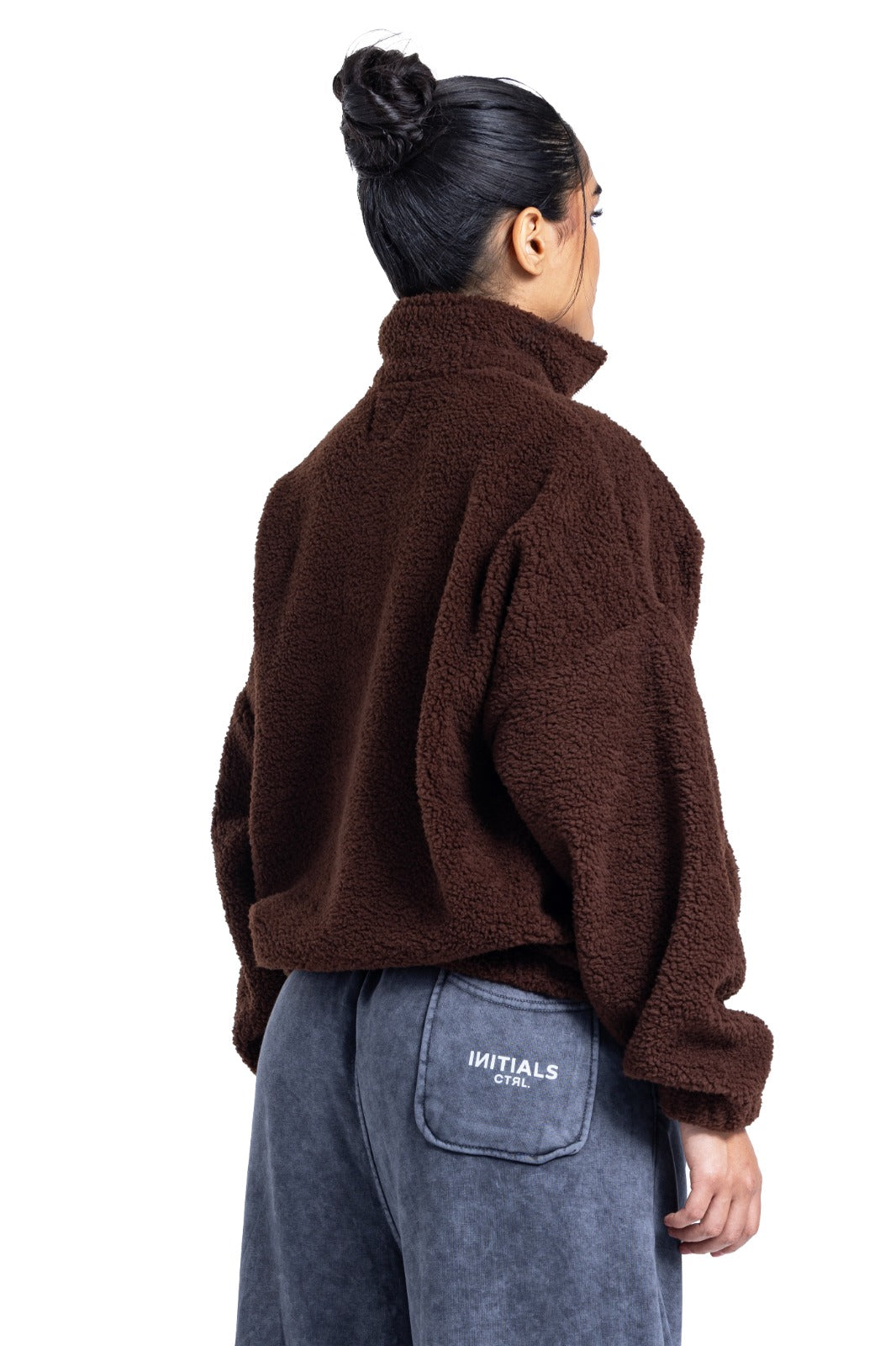 Initials Fur Quarter-Zip Sweatshirt