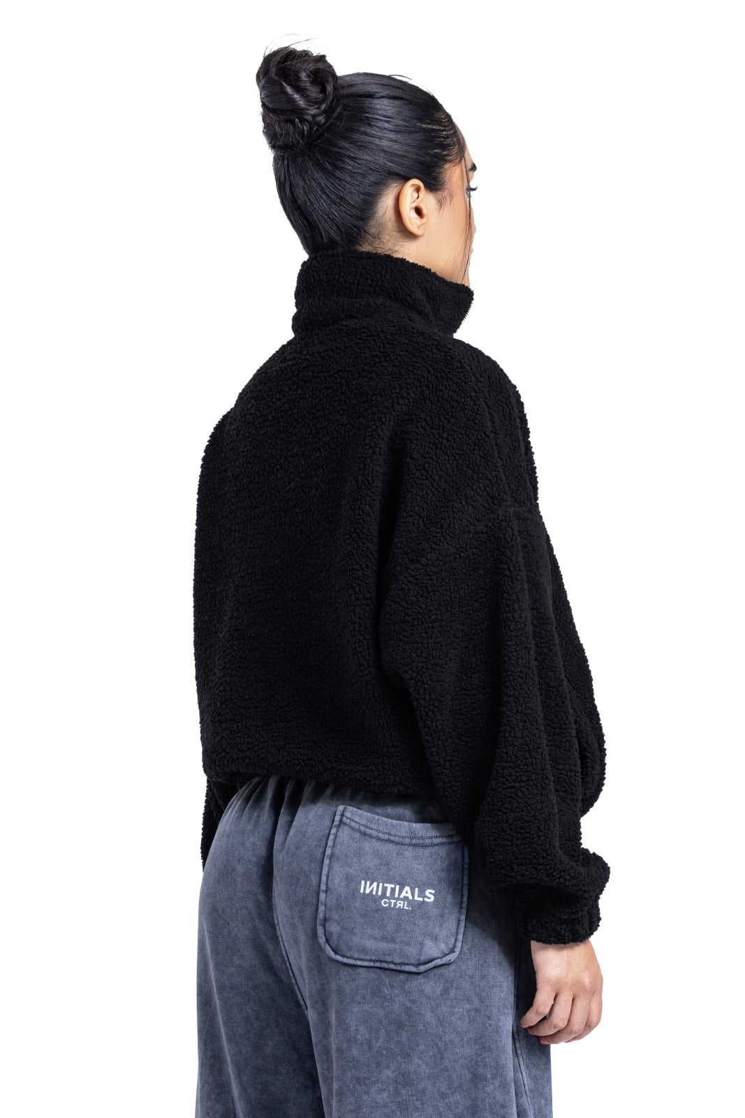 Initials Fur Quarter-Zip Sweatshirt