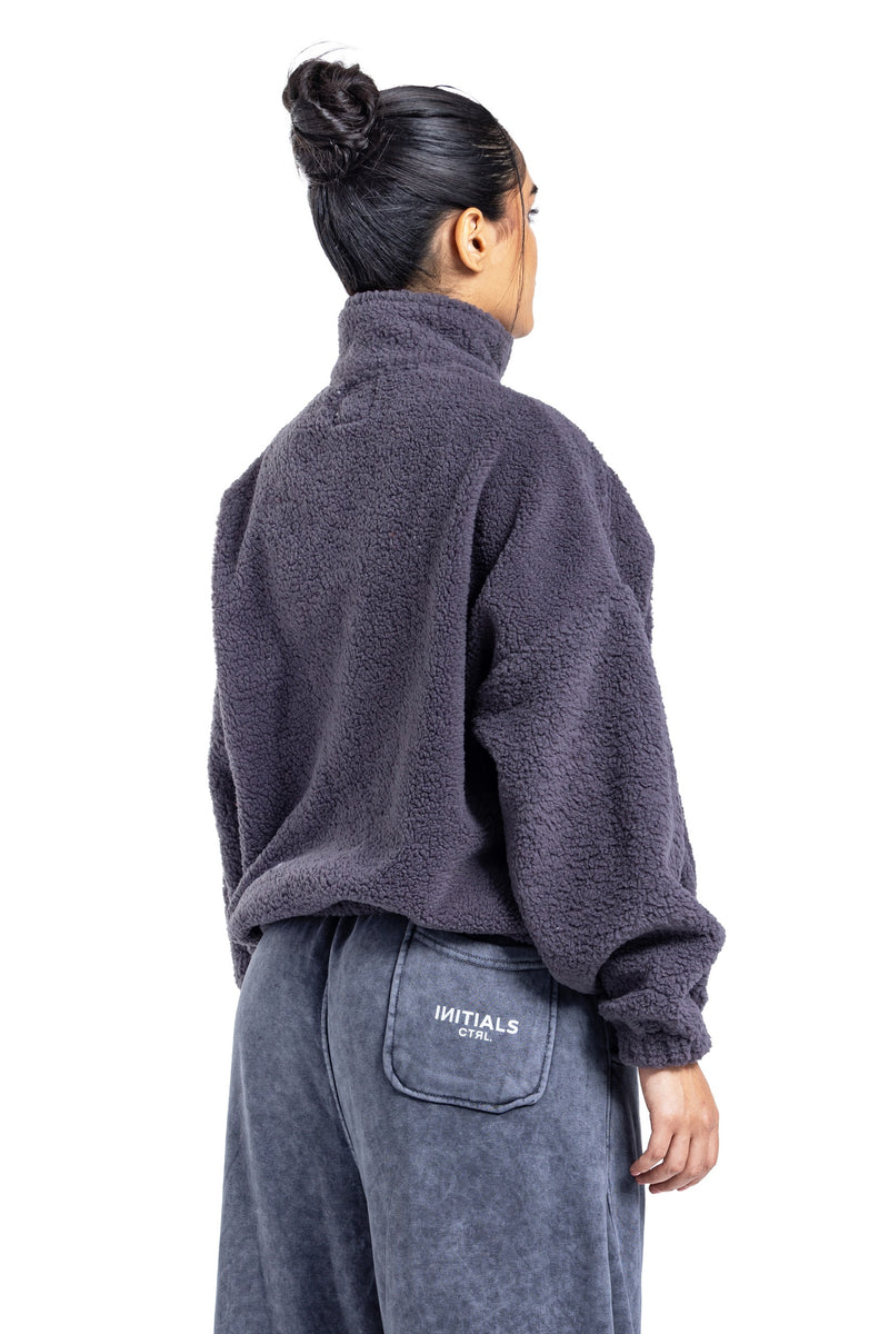 Initials Fur Quarter-Zip Sweatshirt