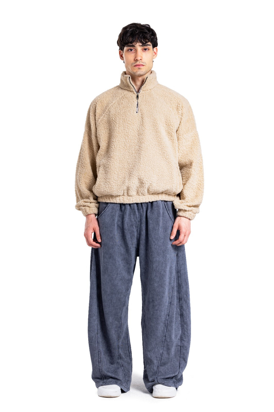 Initials Fur Quarter-Zip Sweatshirt