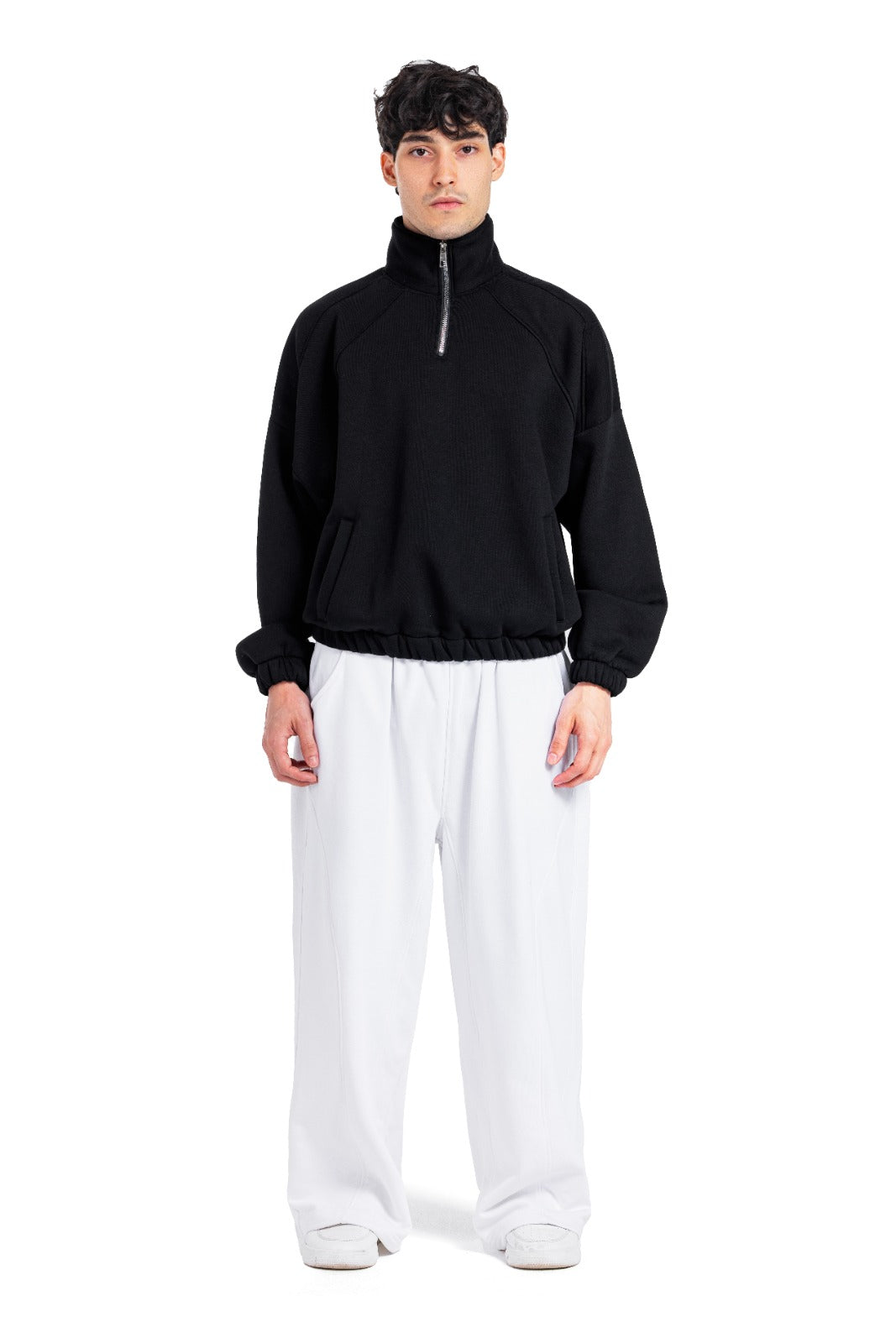 Initials Quarter-Zip Sweatshirt