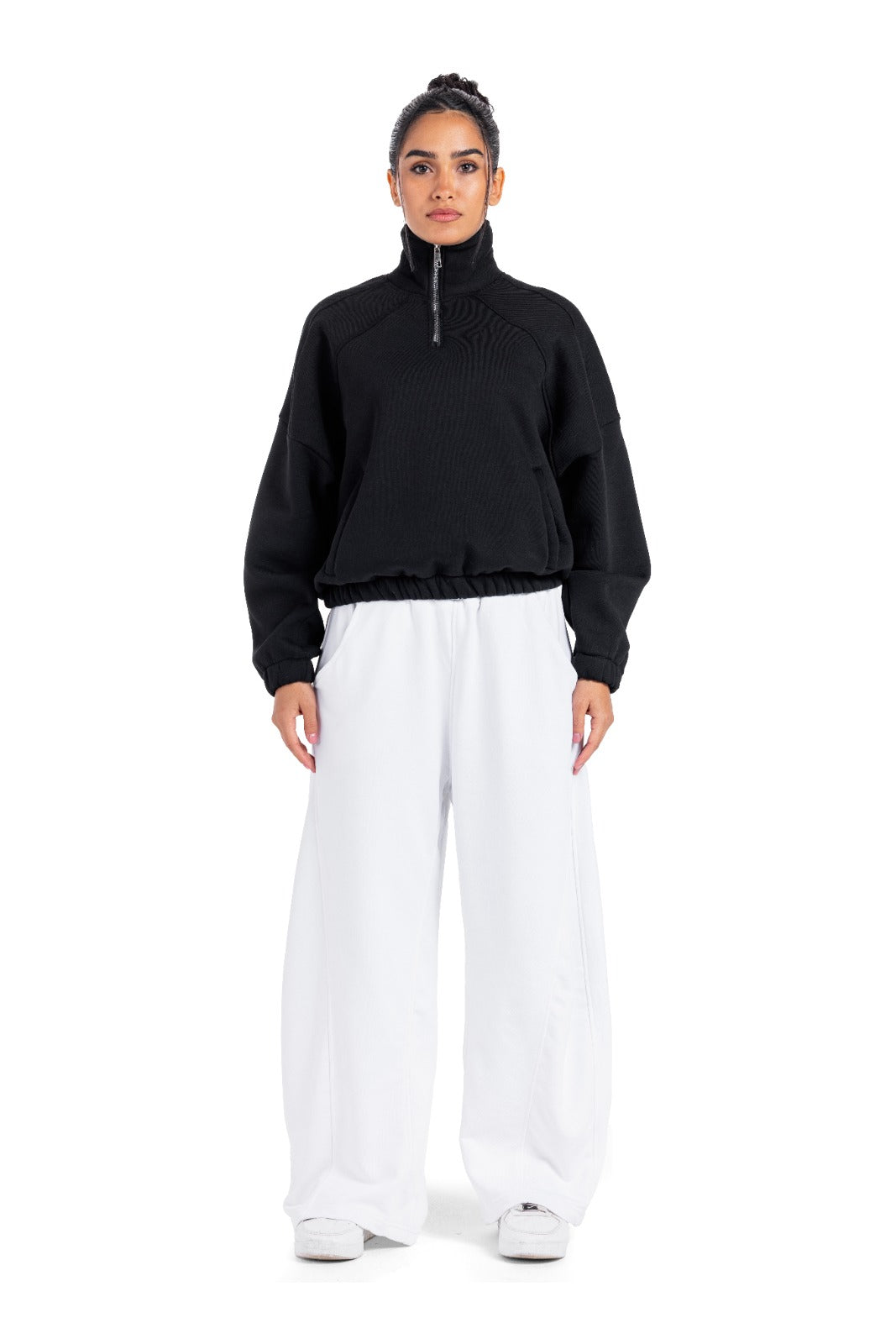 Initials Quarter-Zip Sweatshirt