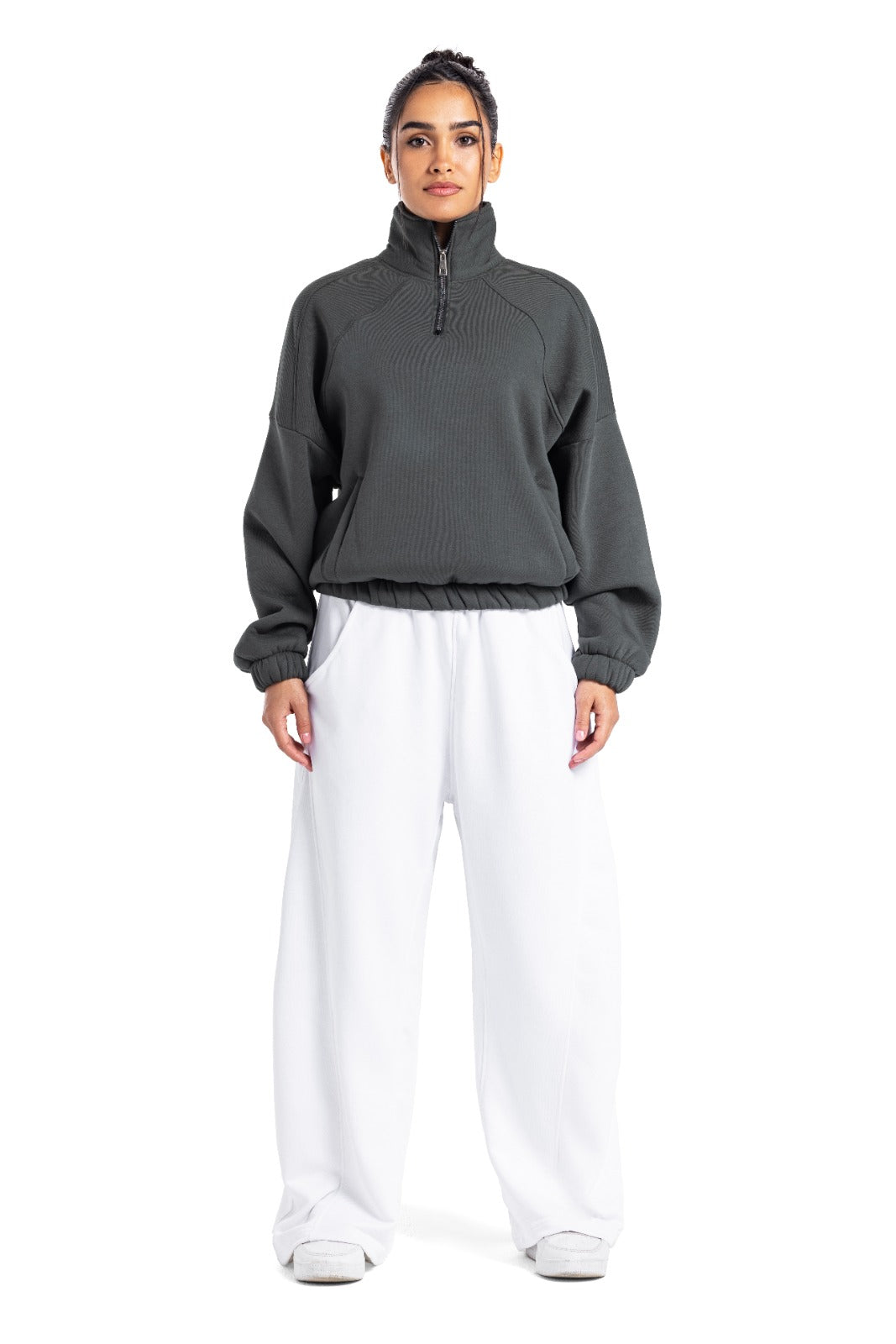 Initials Quarter-Zip Sweatshirt