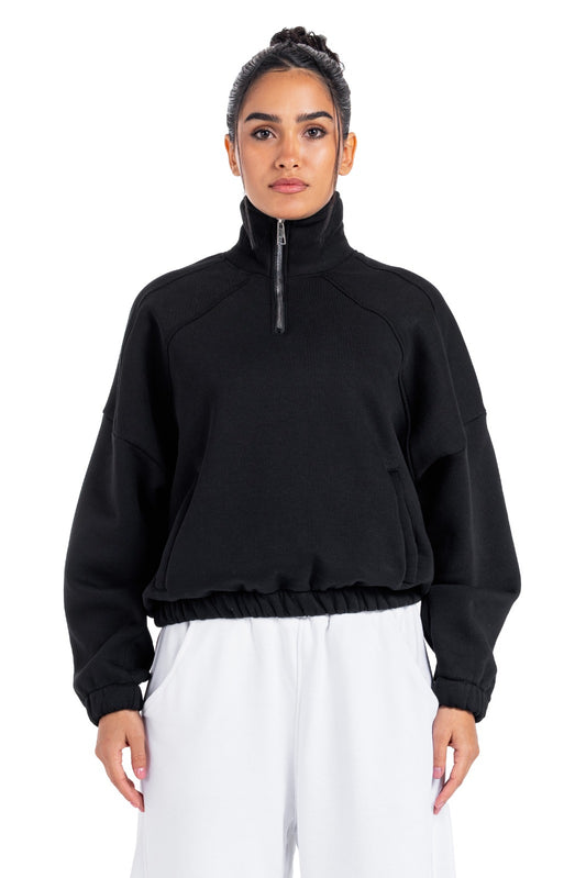 Initials Quarter-Zip Sweatshirt