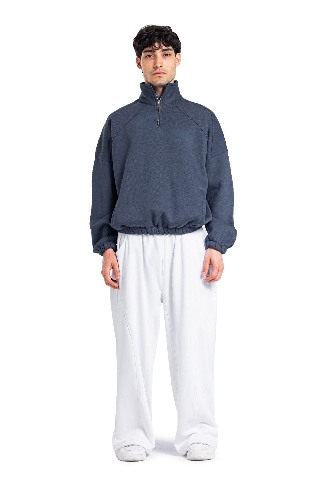 Initials Quarter-Zip Sweatshirt