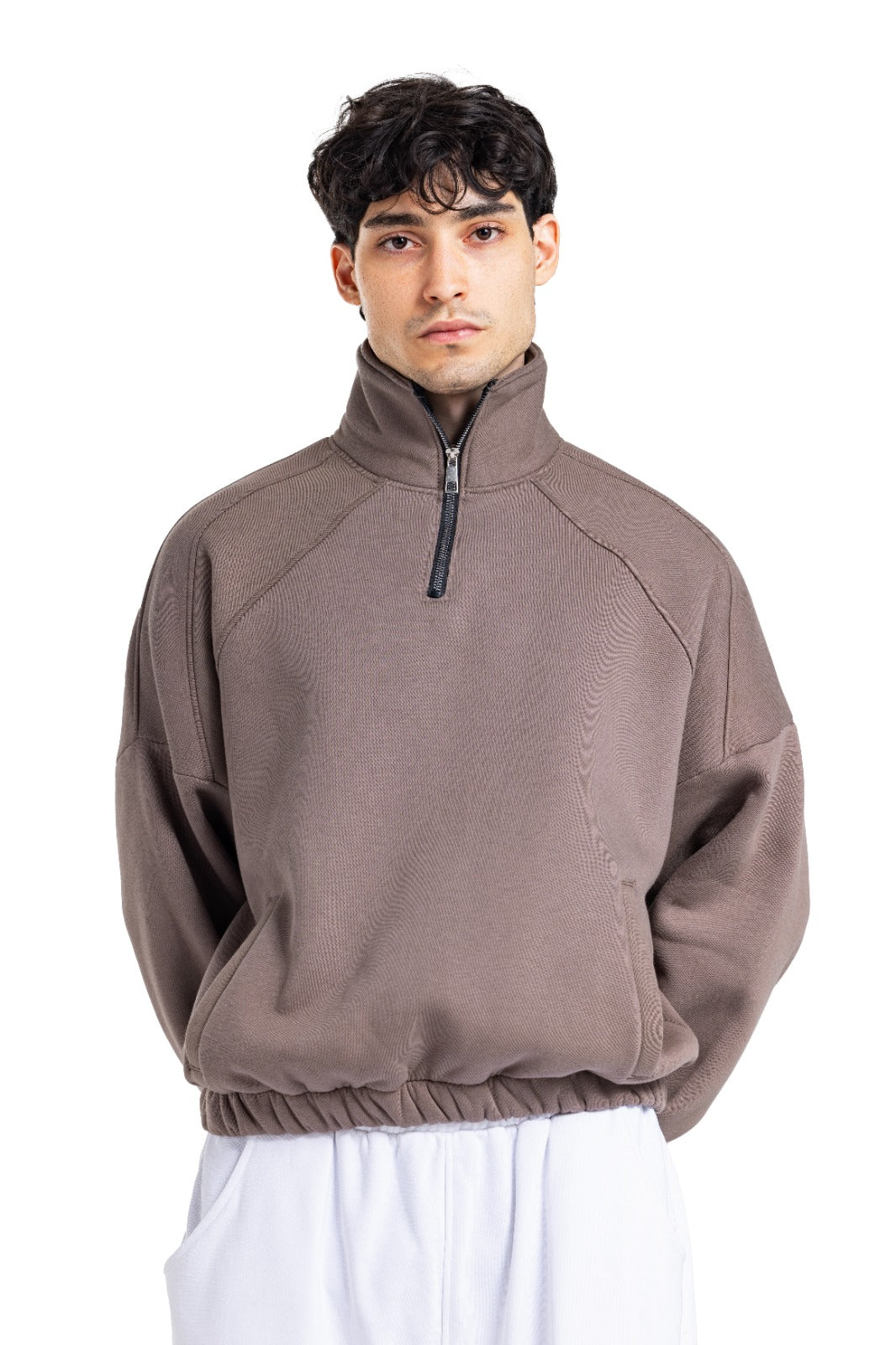 Initials Quarter-Zip Sweatshirt