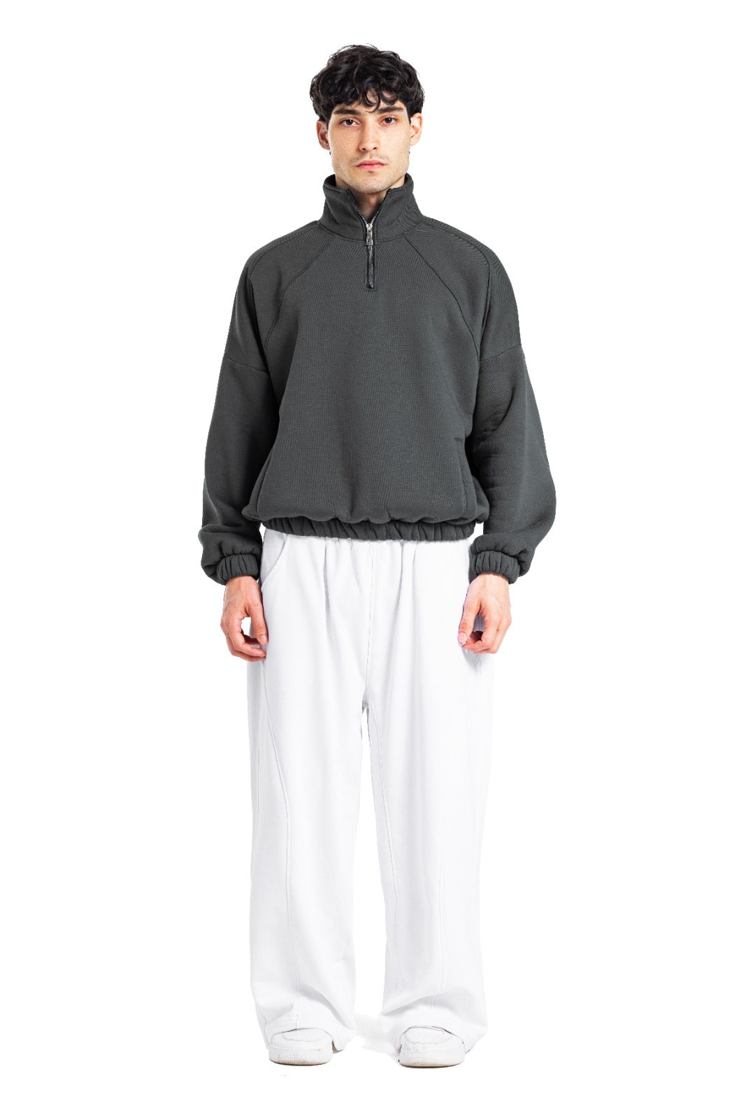 Initials Quarter-Zip Sweatshirt