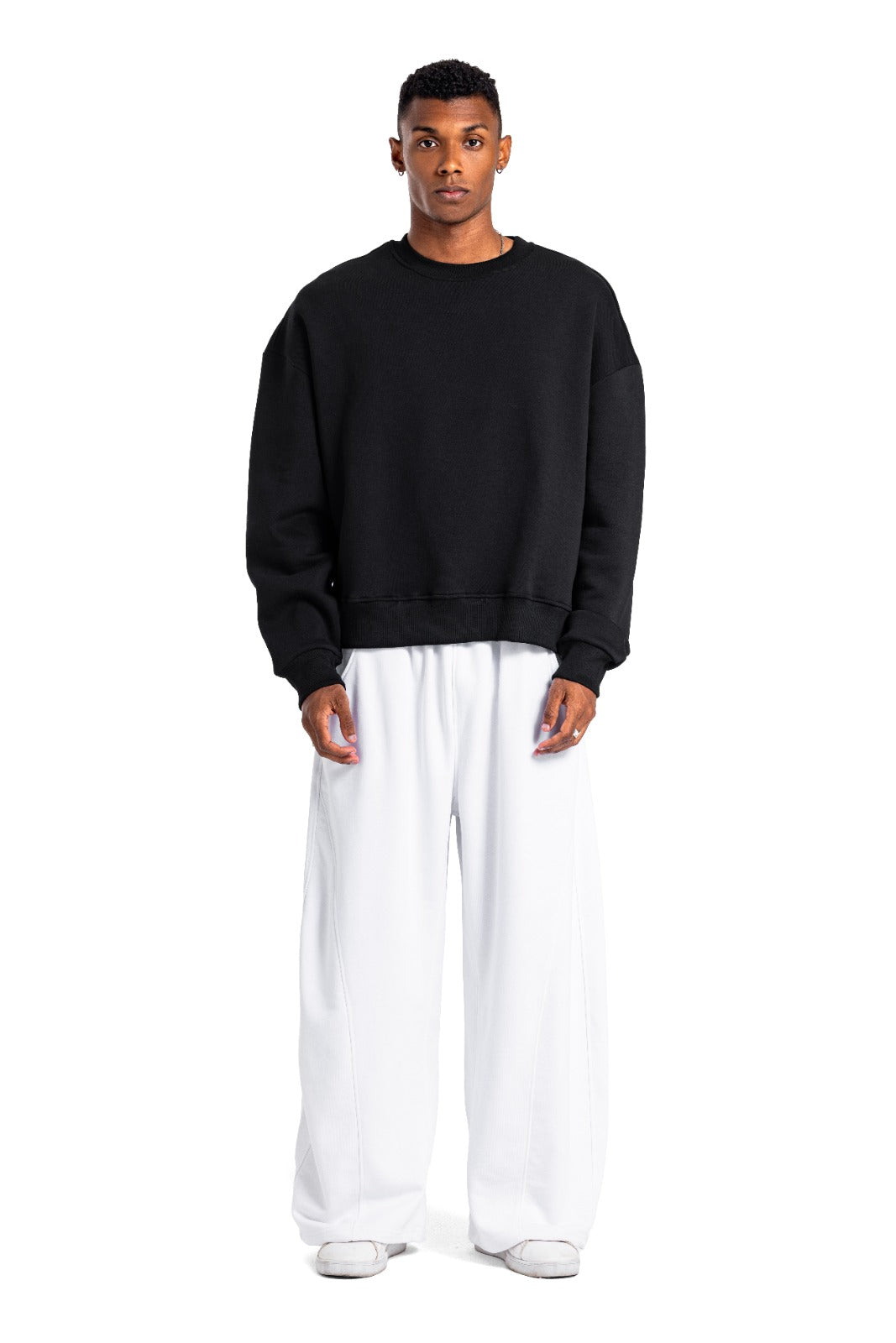 Initials Boxy Crewneck