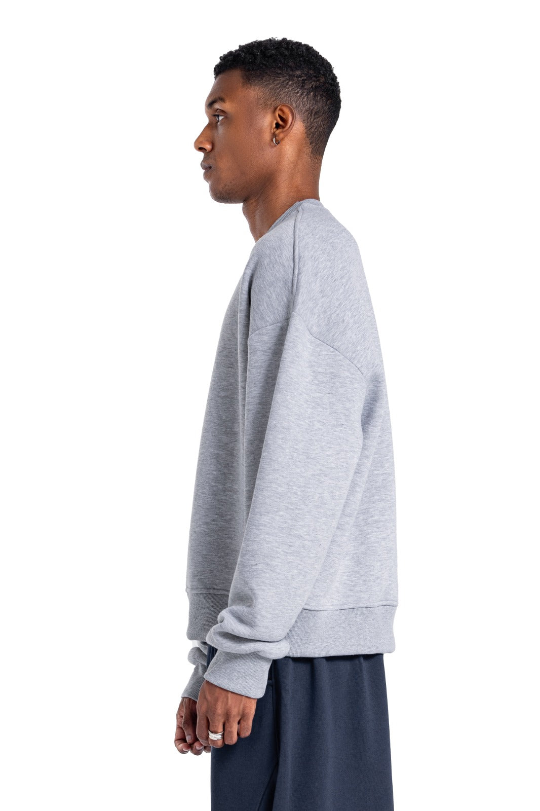 Initials Boxy Crewneck