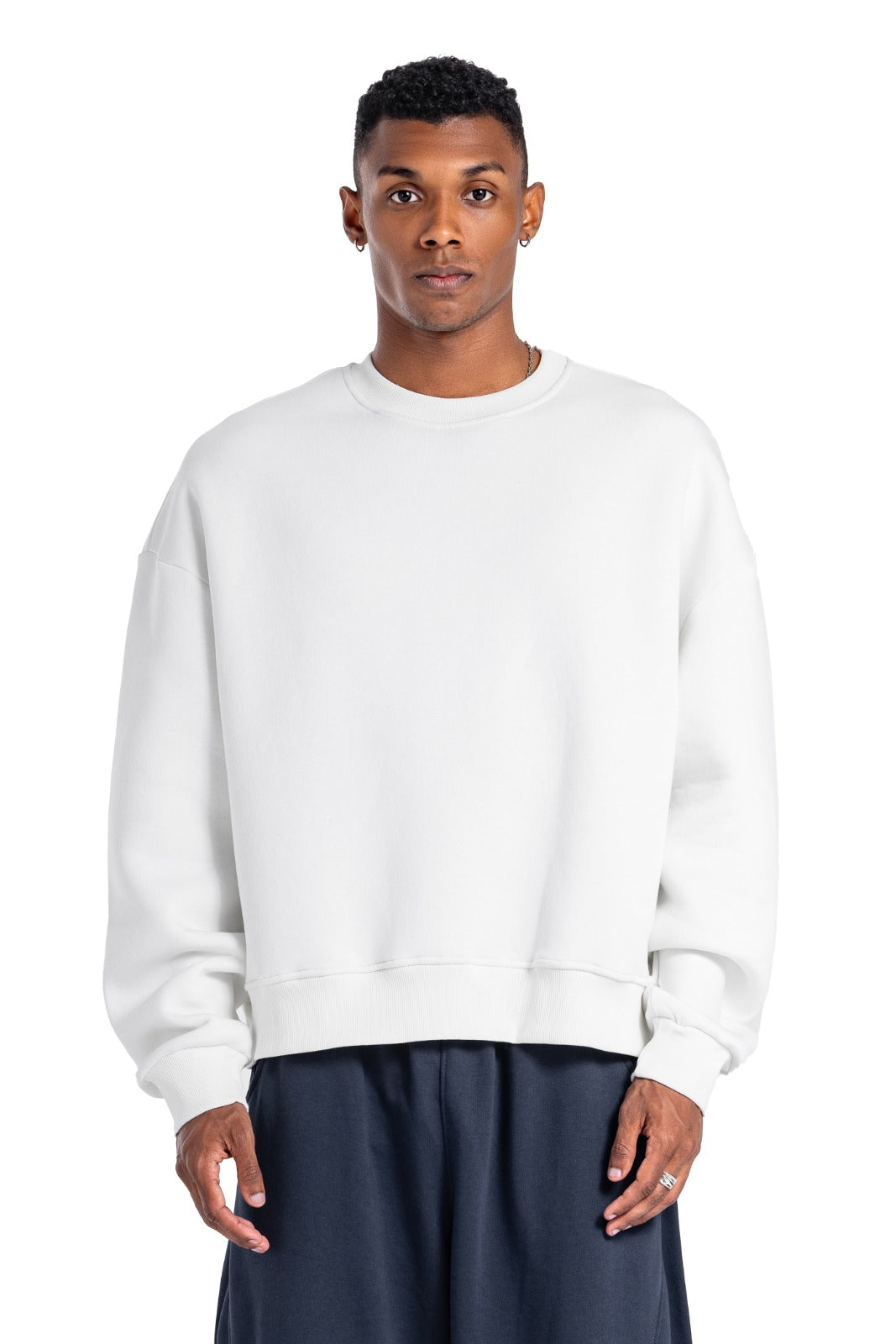 Initials Boxy Crewneck