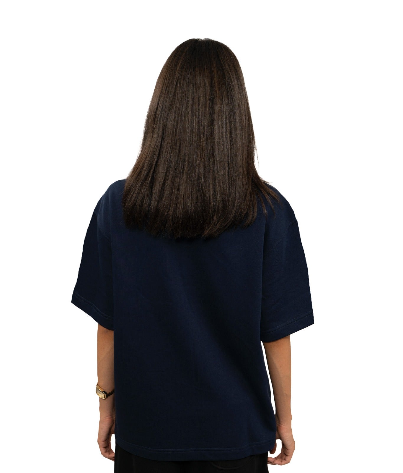 Dual-Tone Polo T-shirt