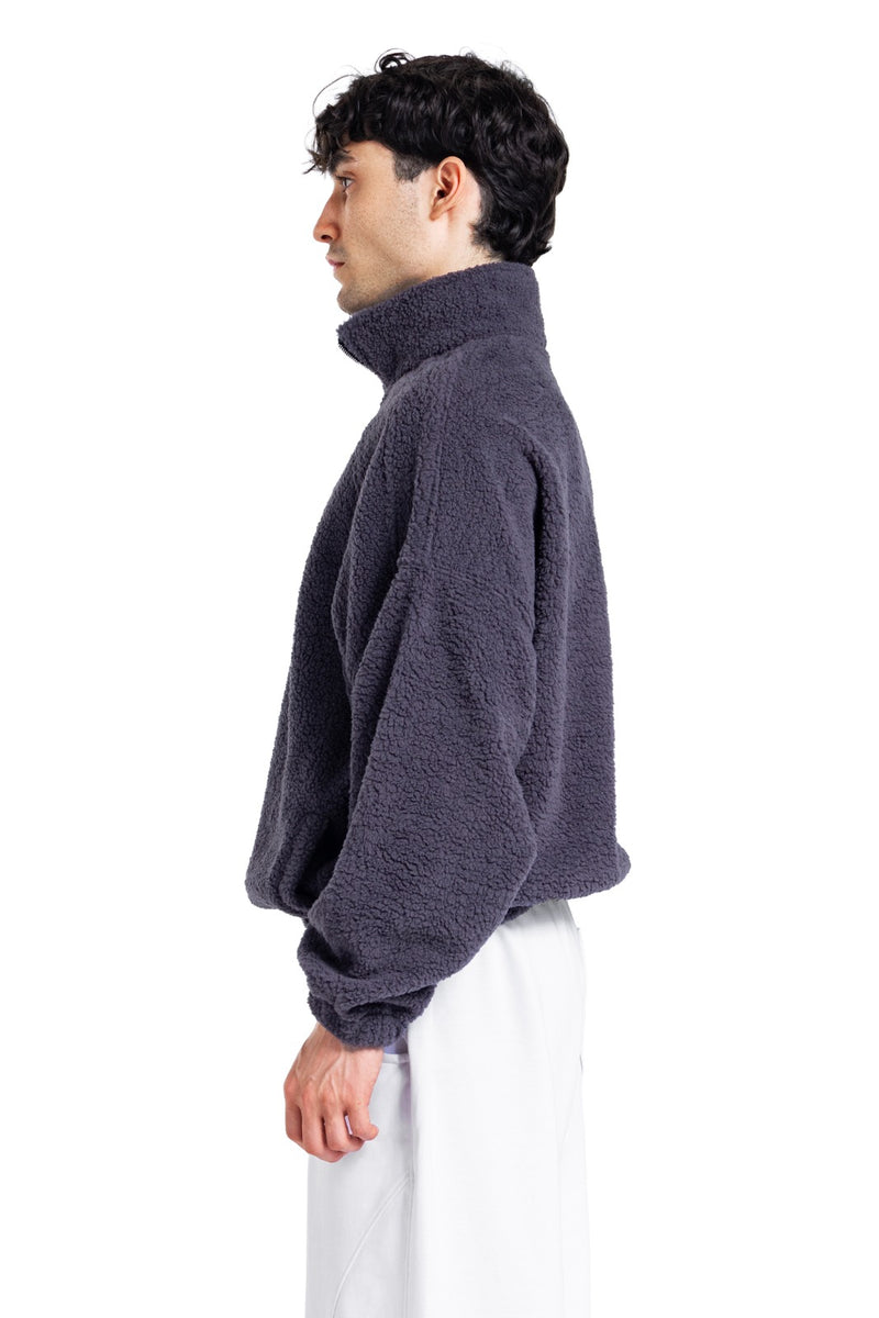 Initials Fur Quarter-Zip Sweatshirt