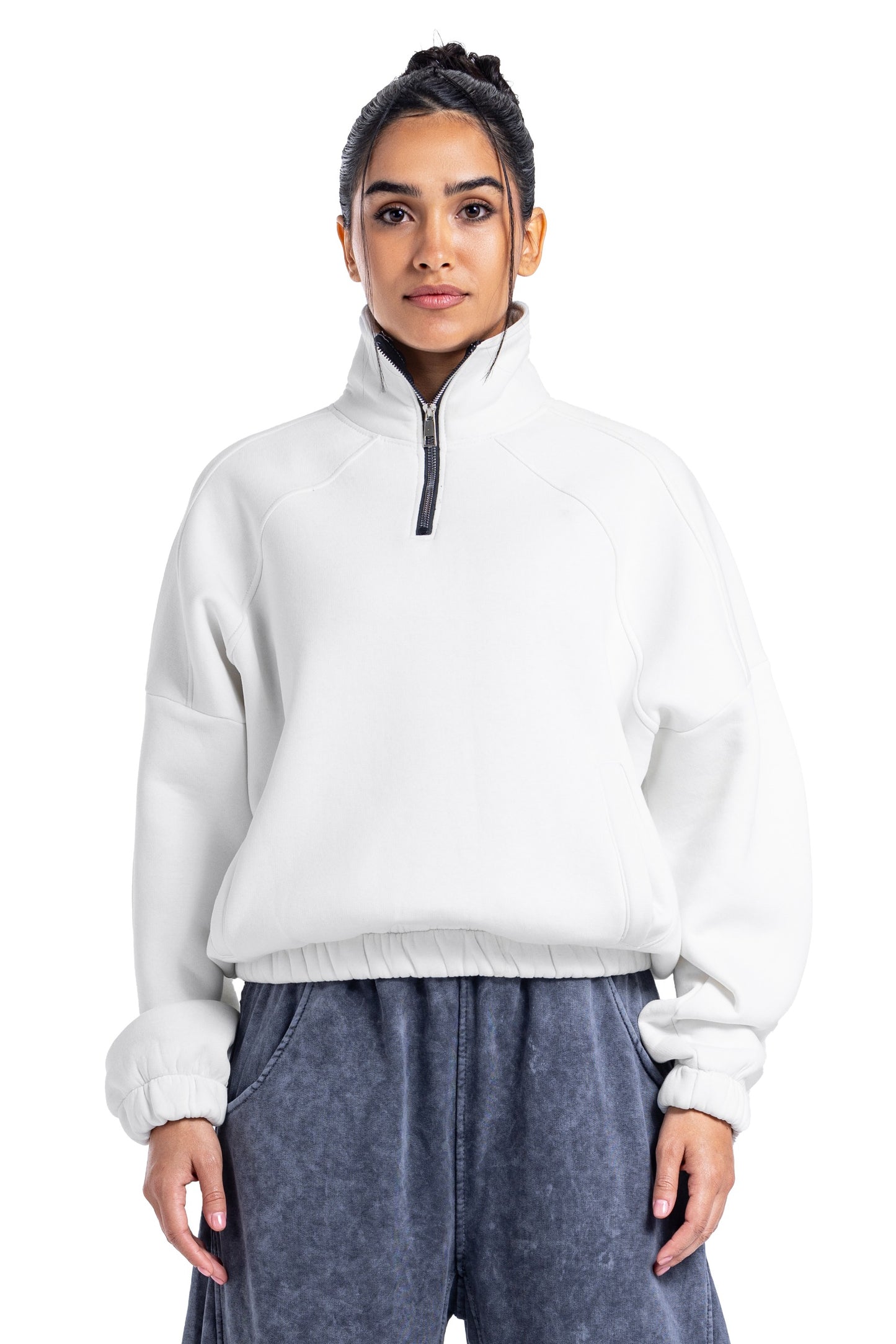 Initials Quarter-Zip Sweatshirt