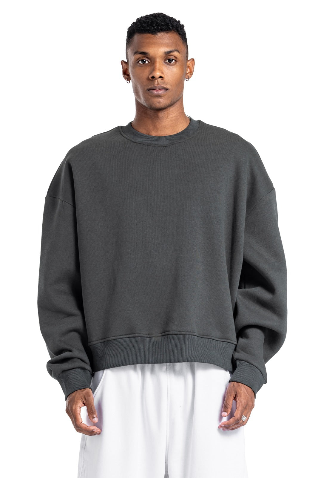 Initials Boxy Crewneck