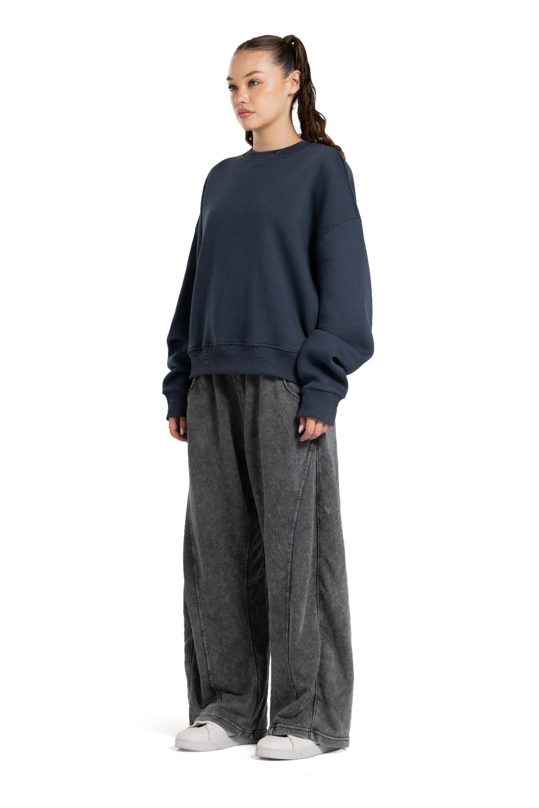 Initials Boxy Crewneck